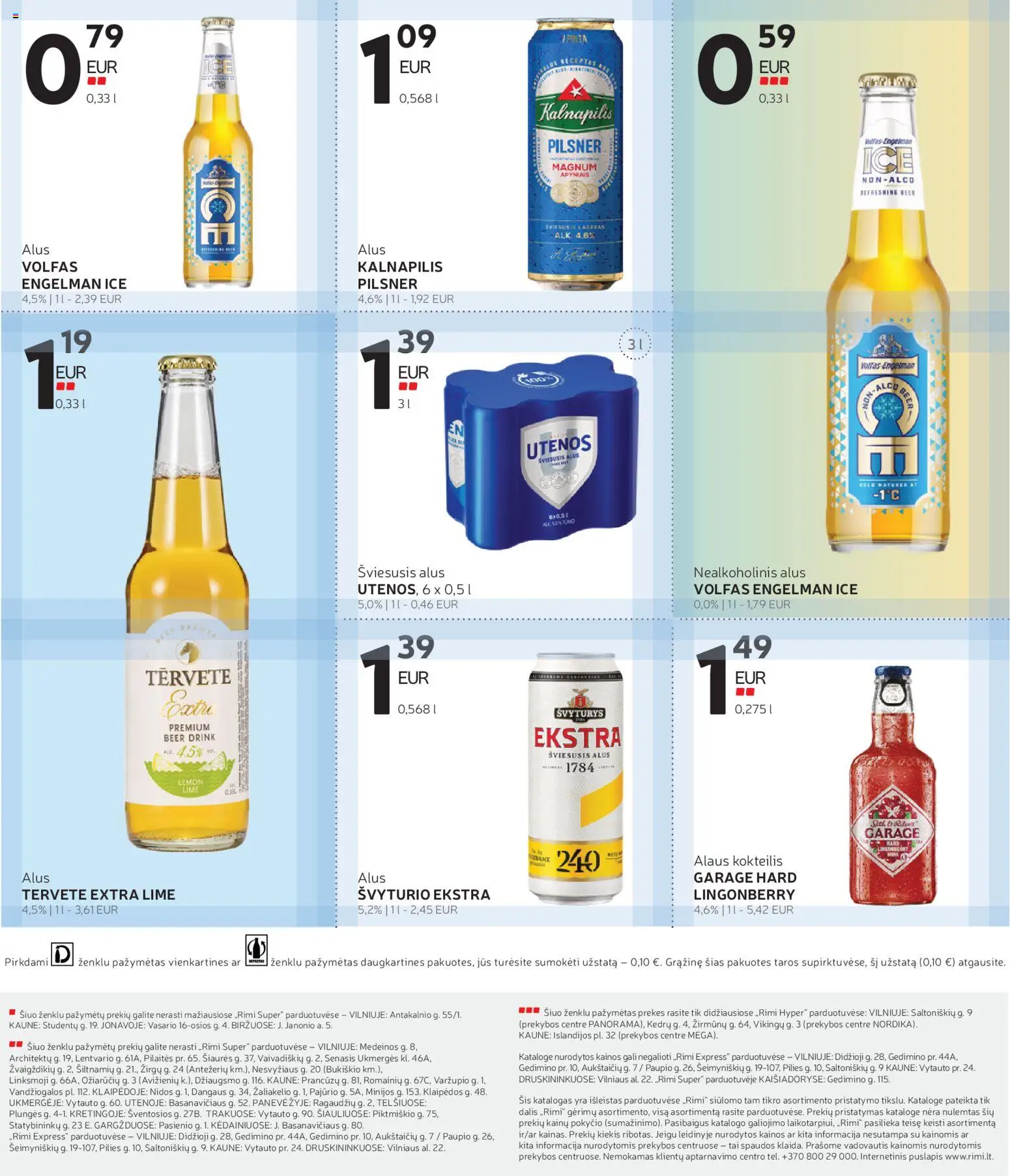 Rimi akcijos nuo 2026.06.30 | Puslapis: 12 | Prekių: Nealkoholinis alus, Alus