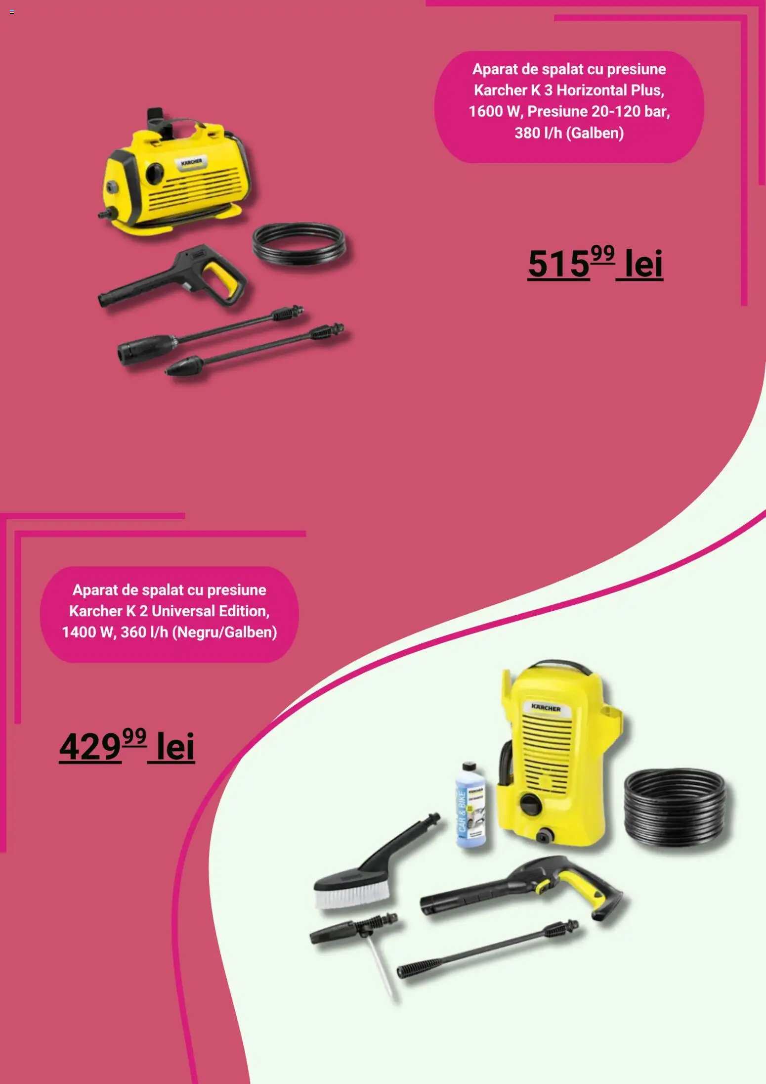Noul catalog evoMag – valabil de la 25.05.2026 | Pagină: 3 | Produse: Aparat de spălat cu presiune