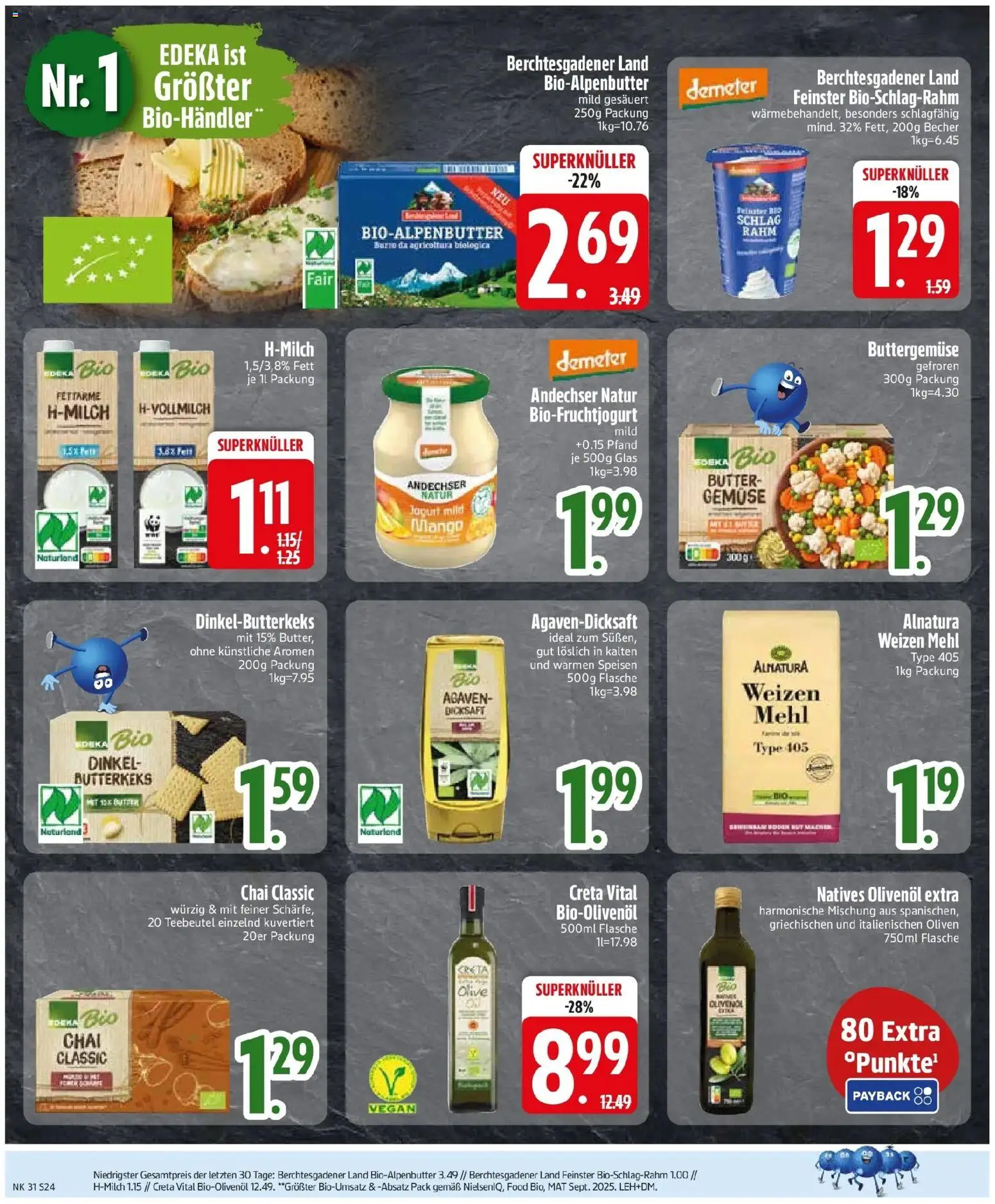 Edeka prospekt Rötz – gültig ab 27.07.2026 | Seite: 26 | Produkte: Butter, Olivenol, Gemüse, Mango