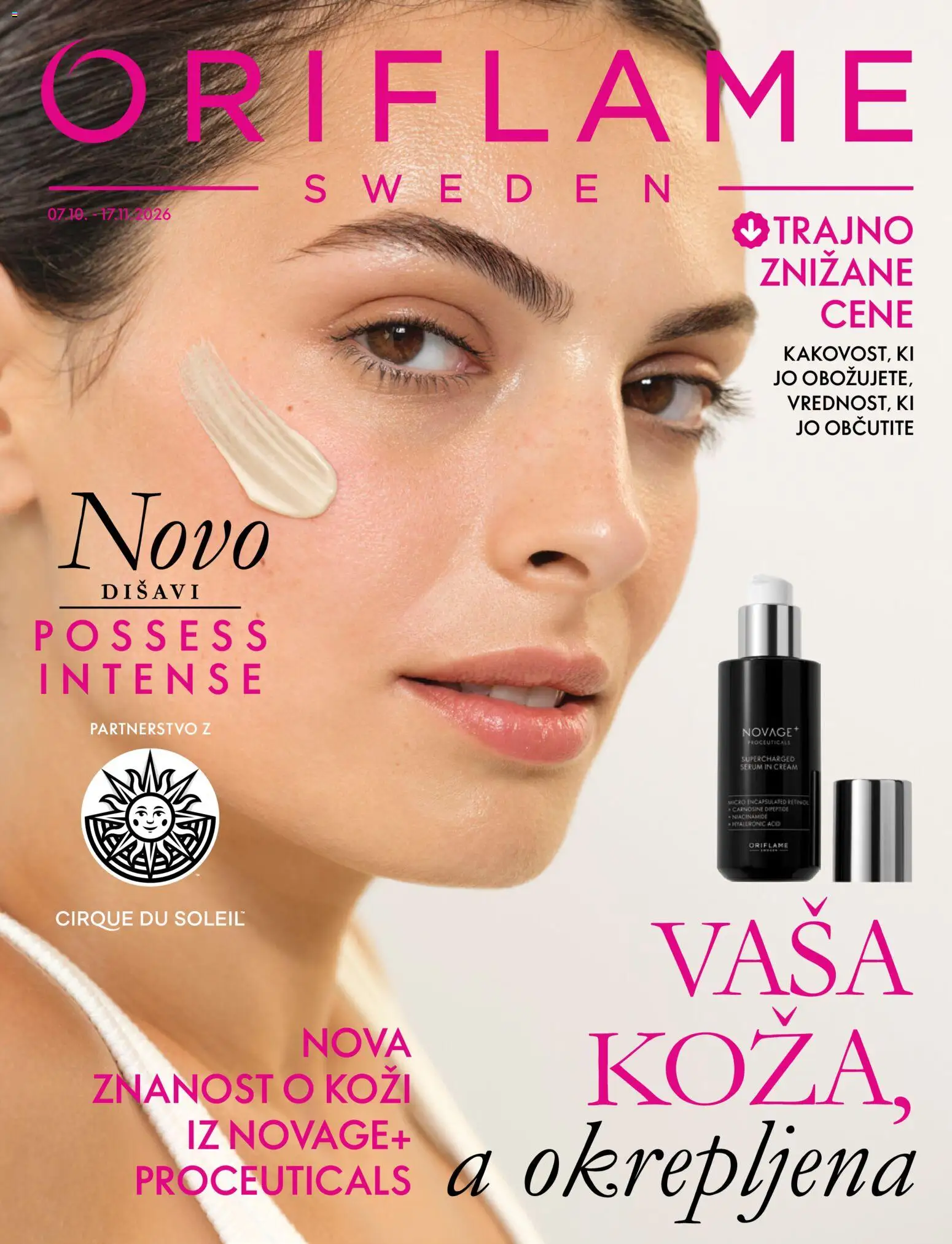 Novi Oriflame katalog ponudbe – veljaven od 07.10.2026 | Stran: 1