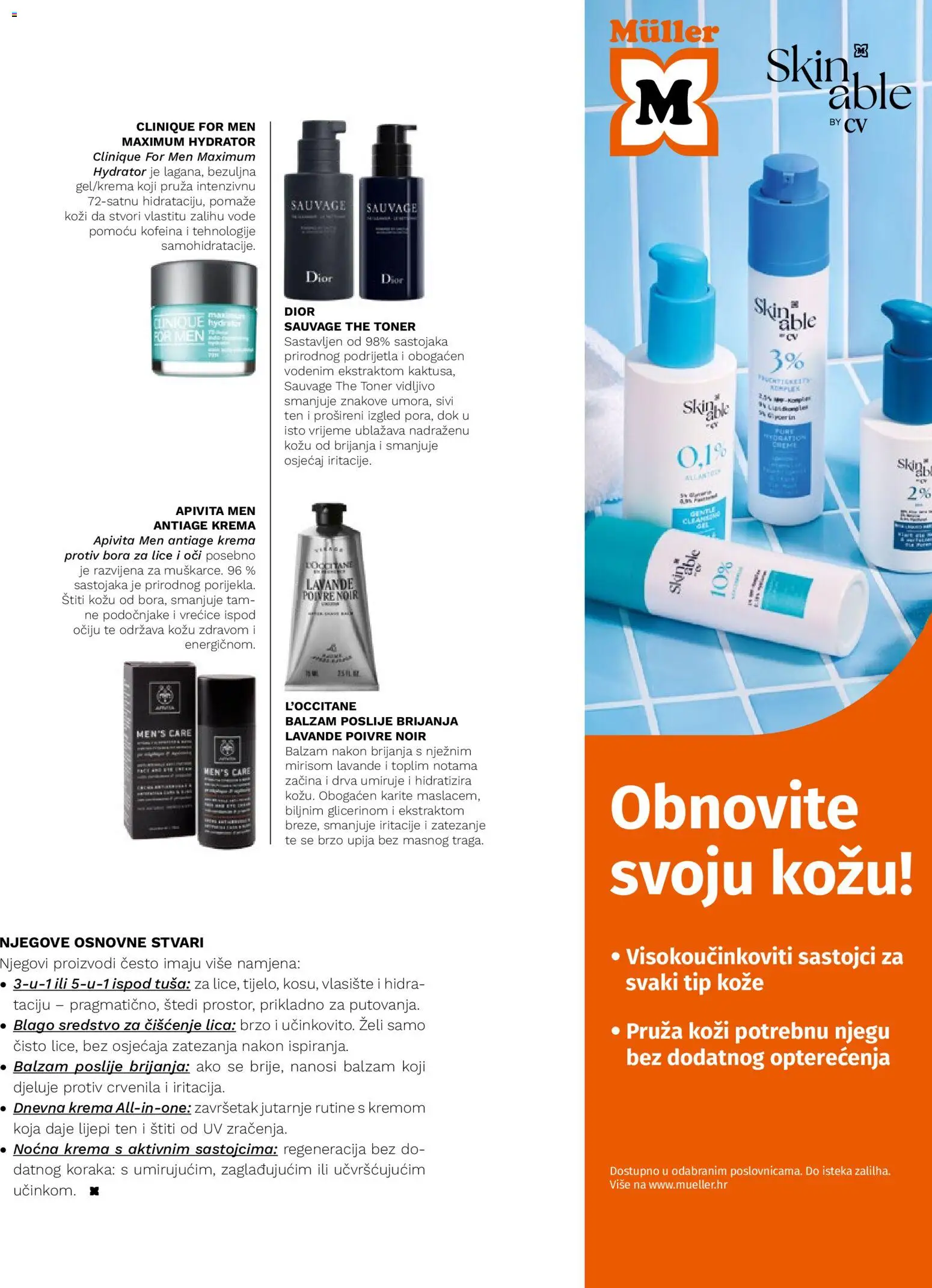 Müller katalog | vrijedi od 01.07.2026 | Stranica: 41 | Proizvodi: Noćna krema, Krema, Toner