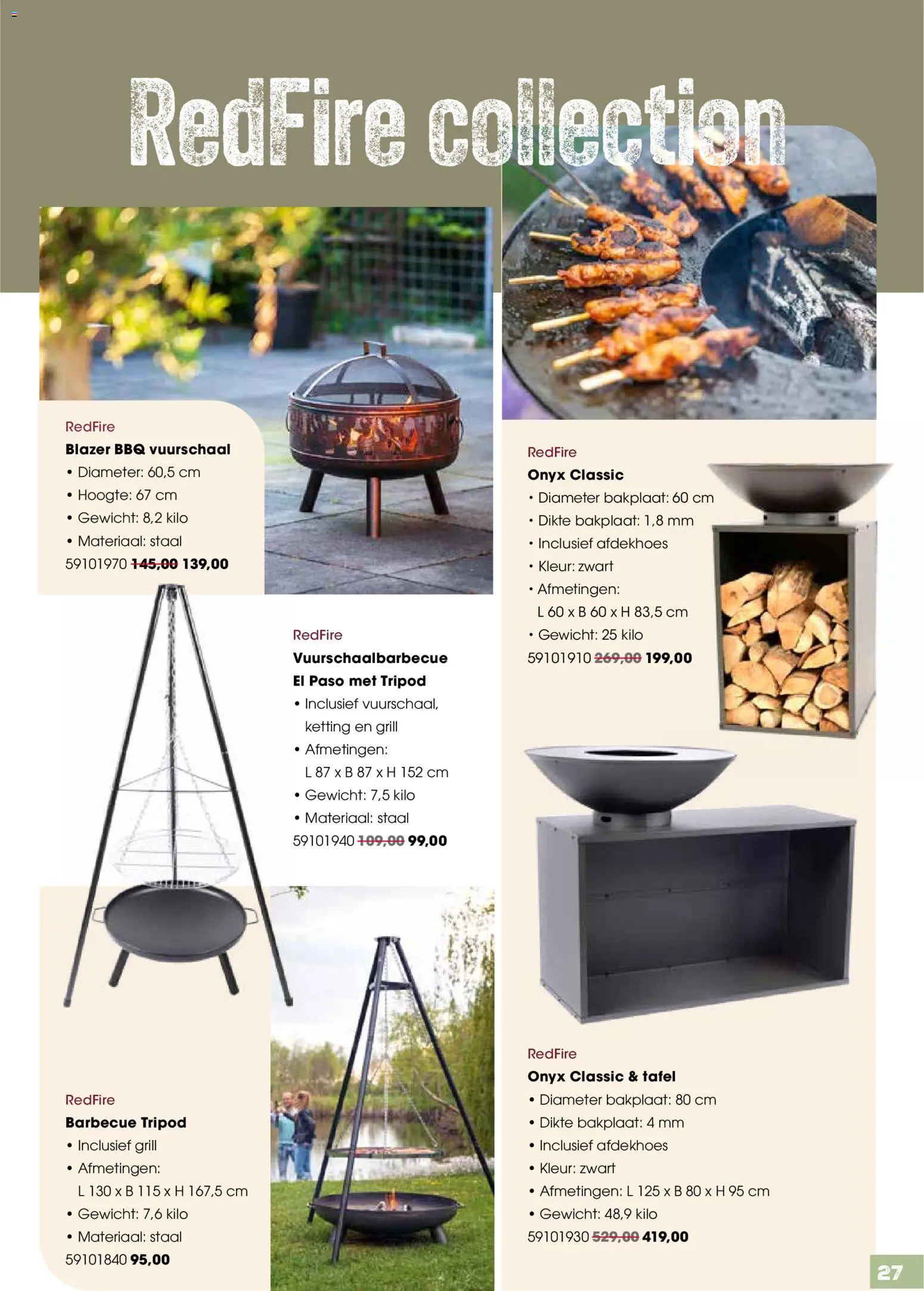 {H1} | Pagina: 27 | Producten: Gewicht, Grill, Tafel, Ketting