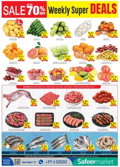 Preview of Safeermarket Weekend Deals valid from 30 Jul, 2026 | Page: 2 | Products: Čokoláda, Pizza, Jablka, Whisky