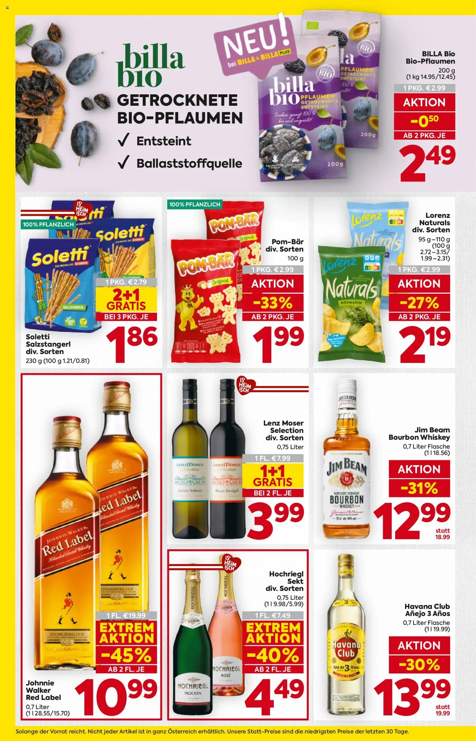 Billa AT akciós ujság - amely érvényes a következő dátumtól: 2026.07.23. | Oldal: 14 | Termékek: Whiskey, Bourbon