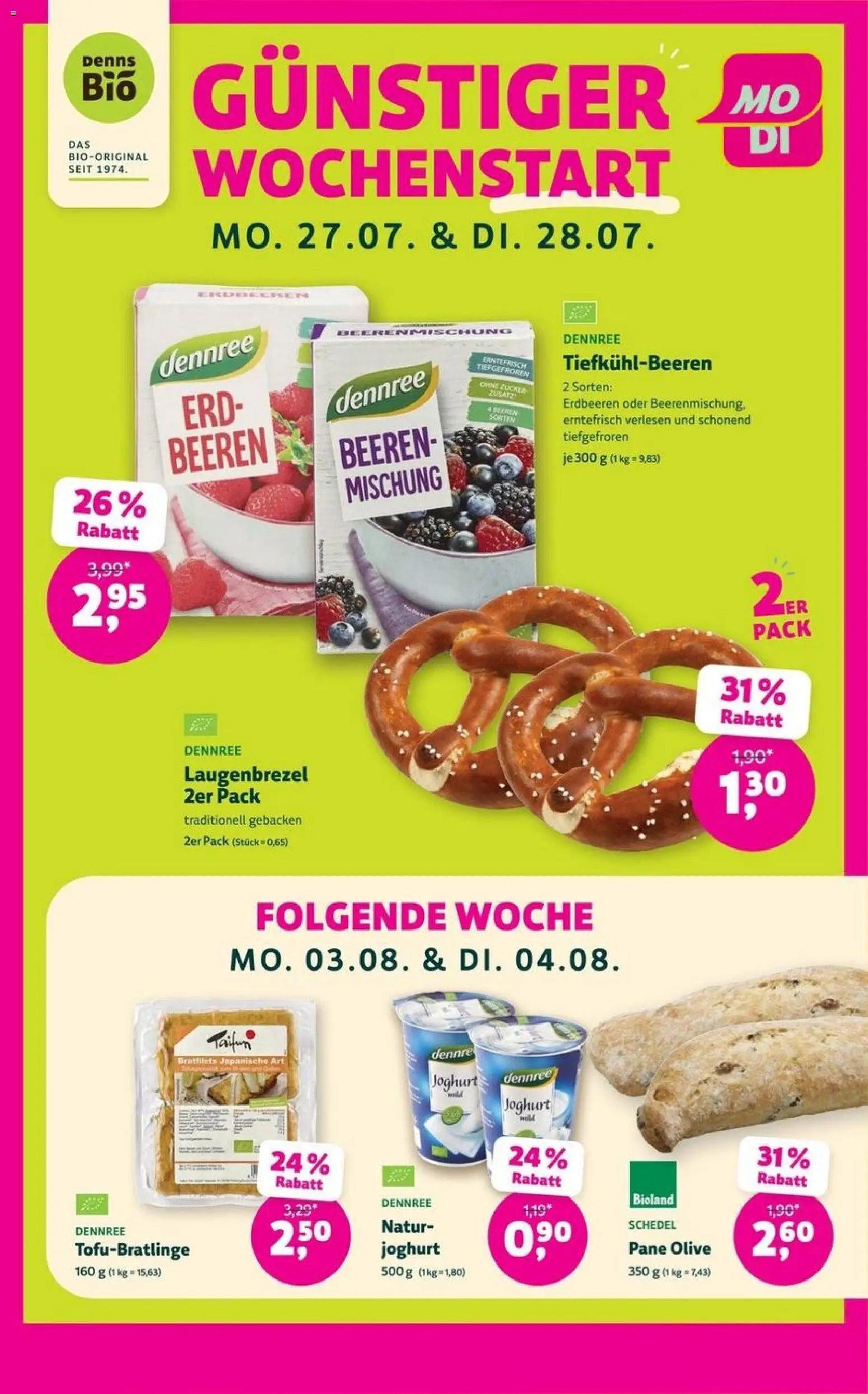 Denns BioMarkt Angebote – gültig ab 15.07.2026 | Seite: 5 | Produkte: Käse, Erdbeeren