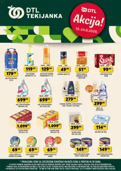 Tekijanka katalog DTL akcija - pregled Tekijanka kataloga - važi od 12.08.2026