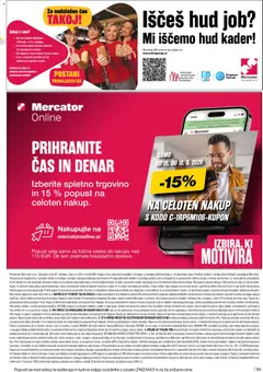 Mercator katalog akcije – veljaven od 14.05.2026 | Stran: 39