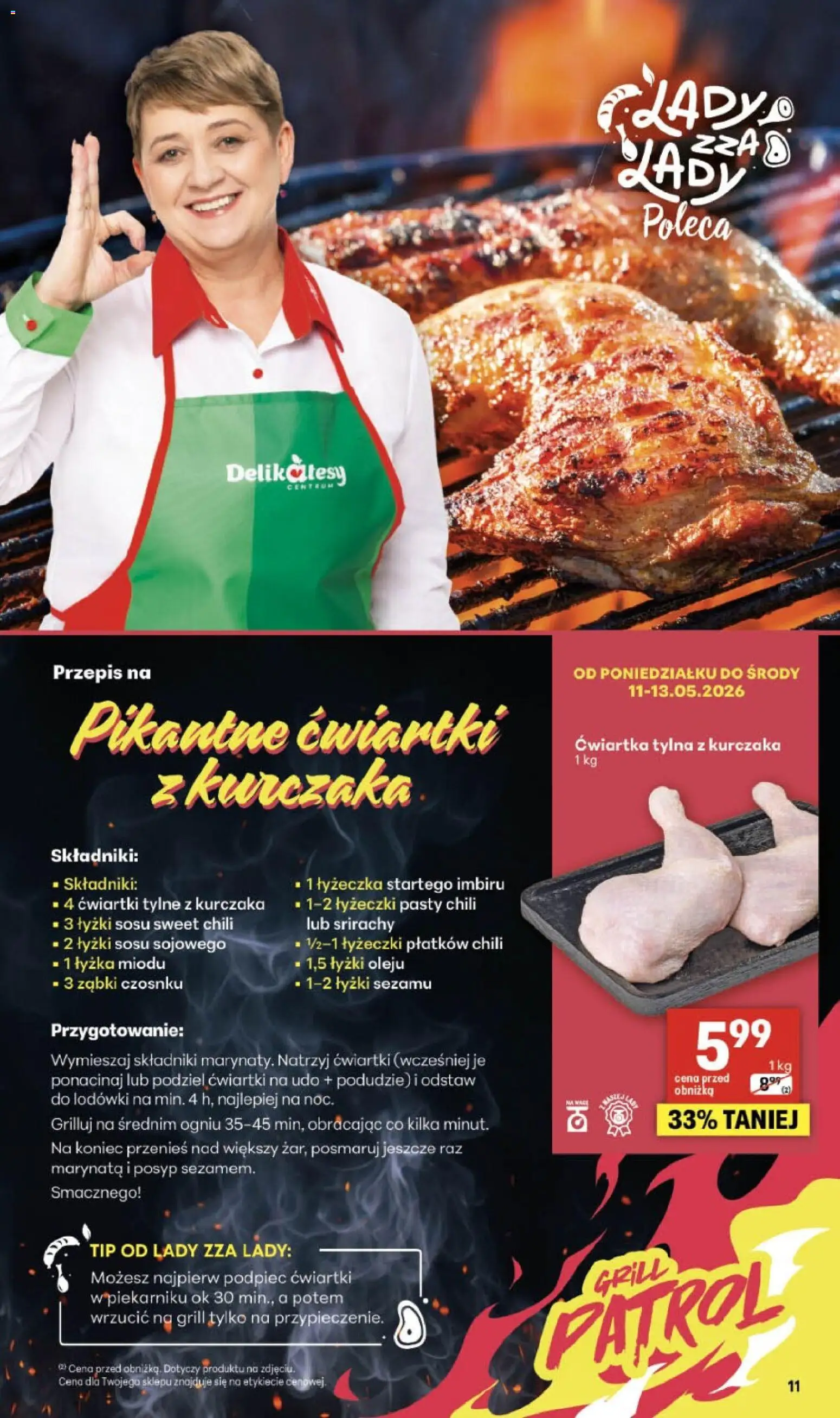 Delikatesy Centrum gazetka od 07.05.2026 | Strona: 11 | Produkty: Chili, Grill