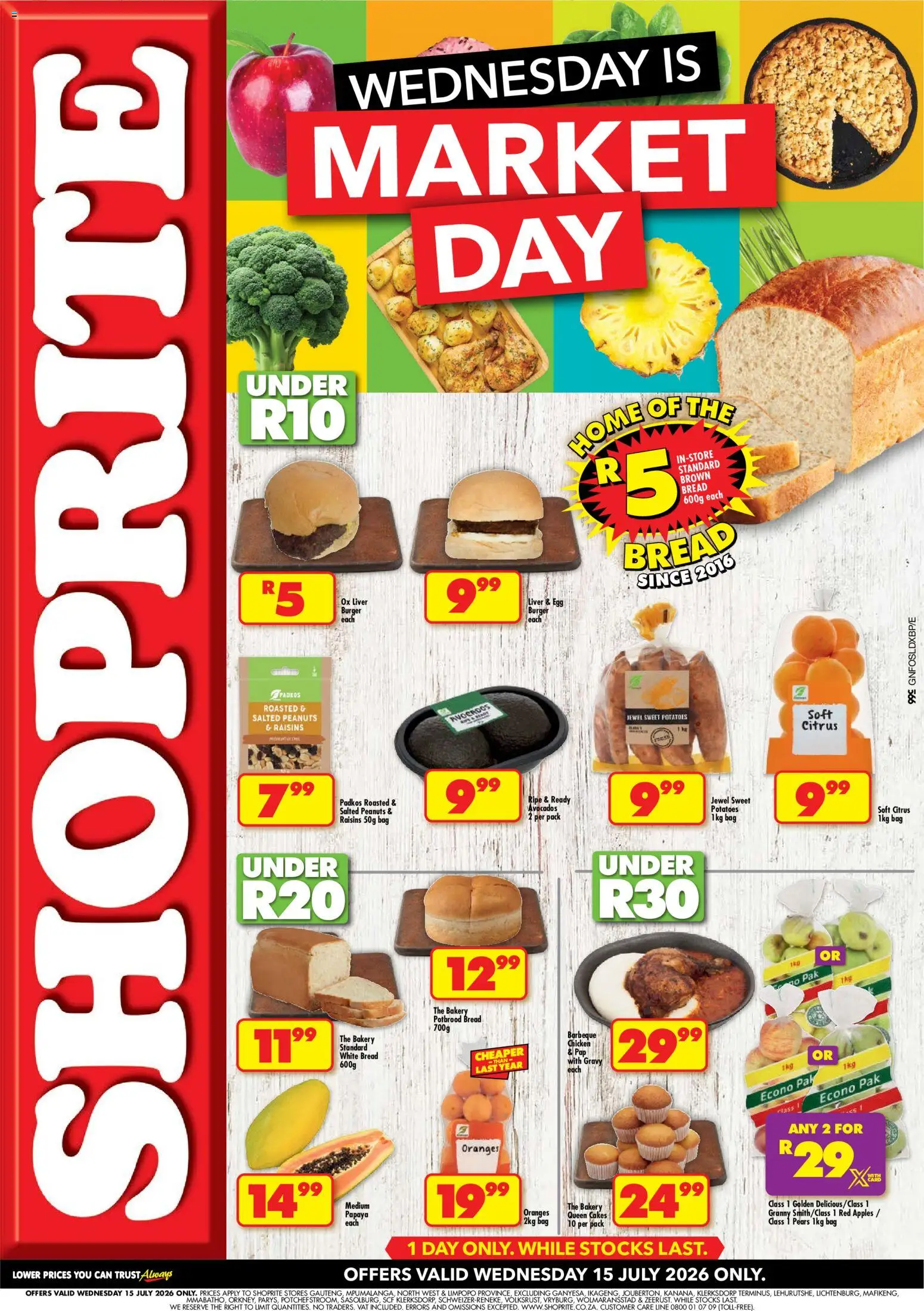 New Shoprite catalogue – valid from 15/07/2026 | Page: 1