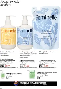 Pogląd oferty "Oriflame Katalog 9 2026" - ważna od 17.06.2026 | Strona: 120 | Produkty: Krem do rąk, Krem, Woda, Płyn do higieny intymnej