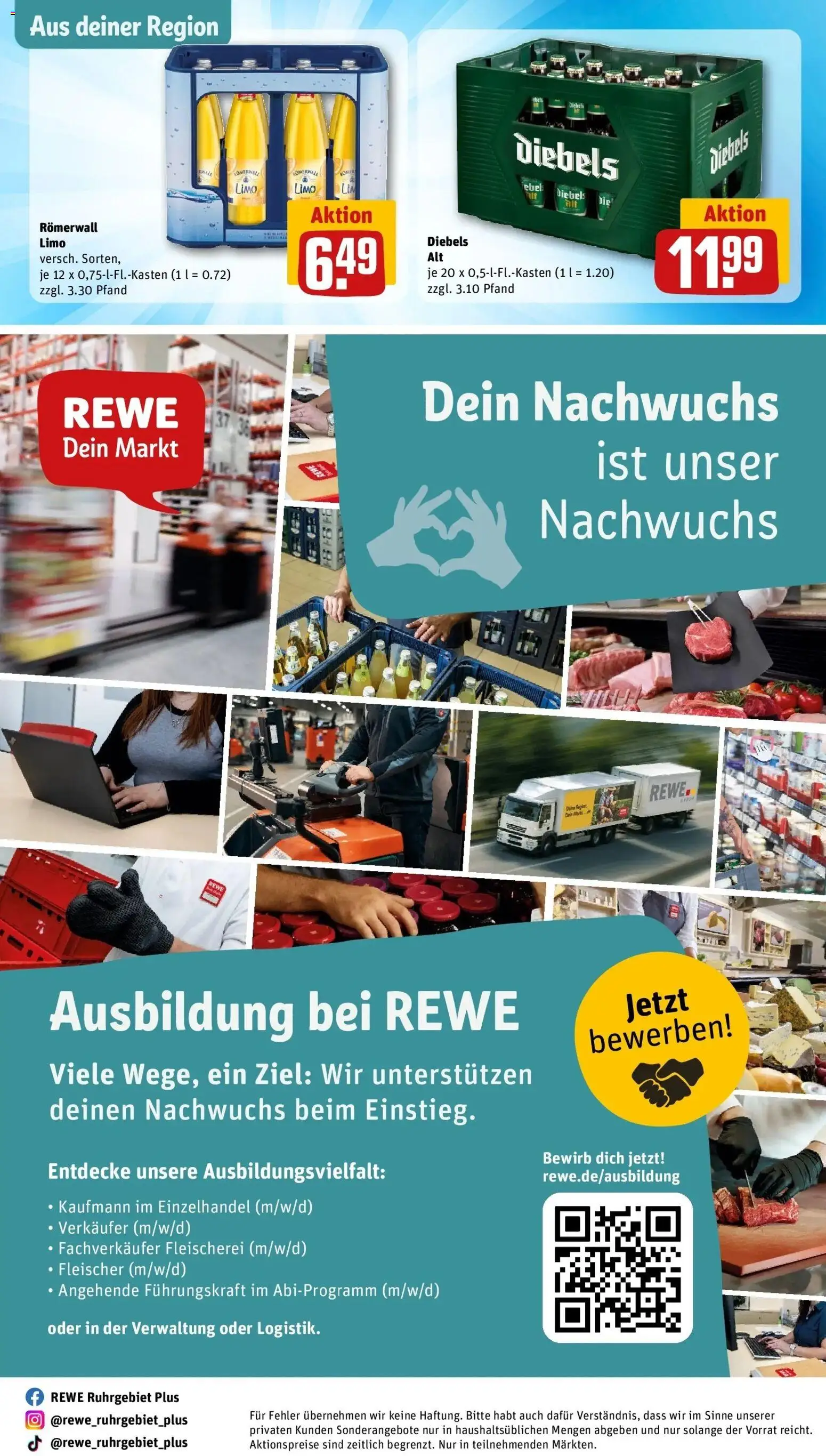 REWE Prospekt ab 05.10.2026 zum Blättern » Angebote | Seite: 32 | Produkte: Diebels