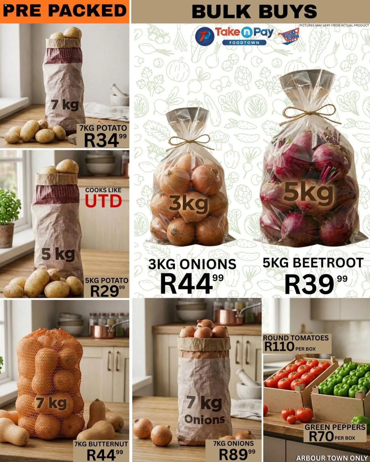 New Take n Pay catalogue – valid from 17.05.2026 | Page: 13 | Products: Box, Tomatoes, Onions