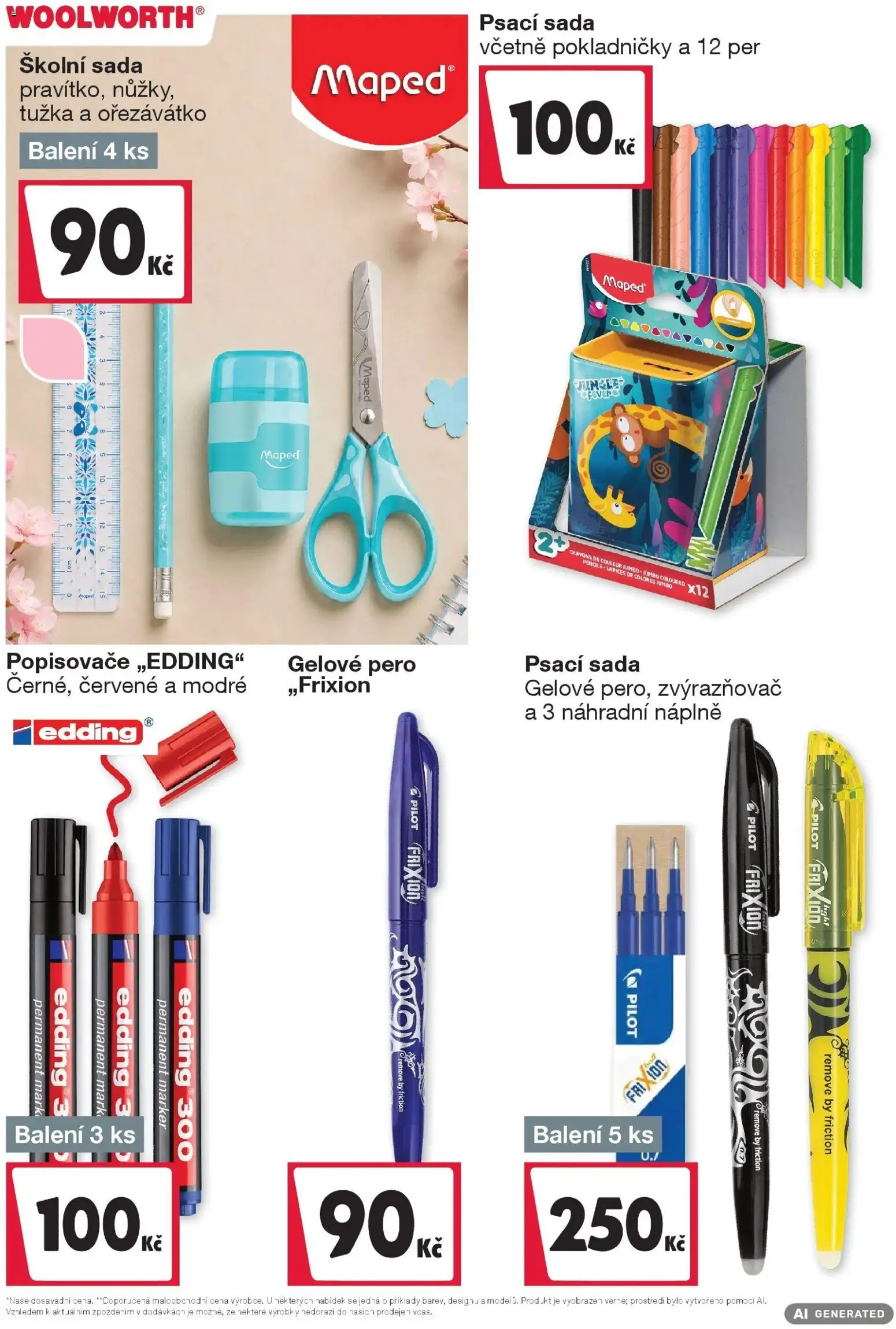 Woolworth leták od 21.08.2026 | Strana: 7 | Produkty: Pero, Ořezávátko, Tužka