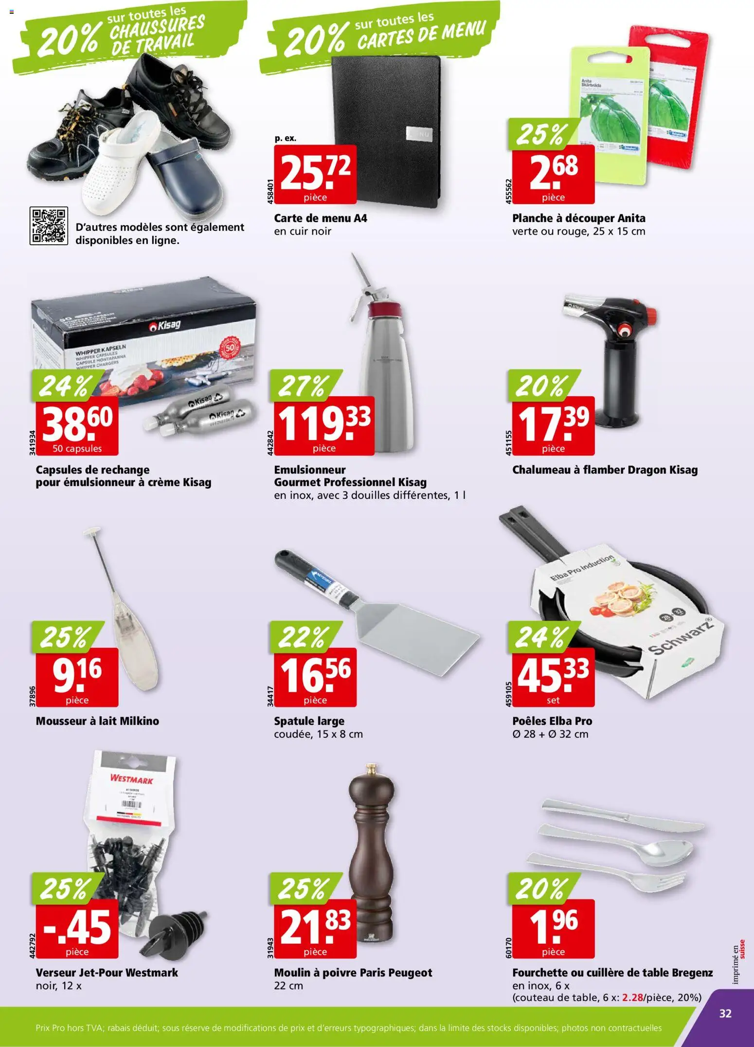Aligro aktionen Chavannes, Matran, Genève, Sion – gültig ab 17.08.2026 | Seite: 32 | Produkte: Creme