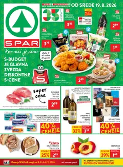 Spar katalog akcije – veljaven od 19.08.2026