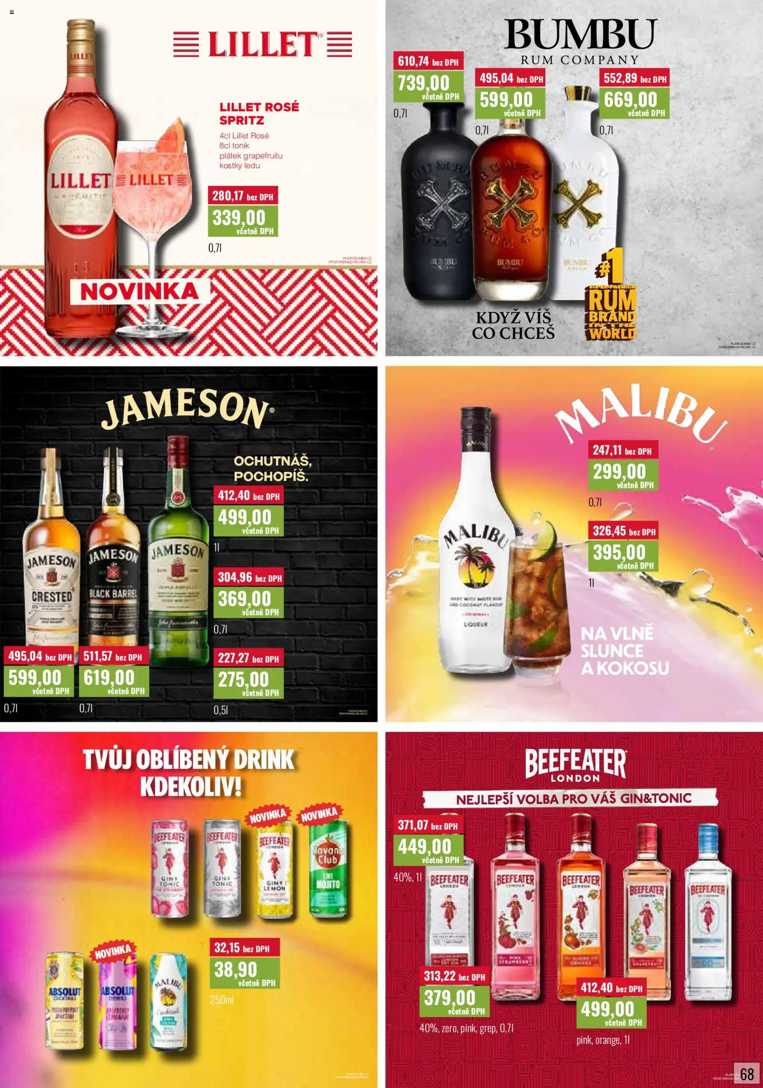 Ratio leták od 01.07.2026 | Strana: 69 | Produkty: Spritz, Tonic, Malibu, Kostky ledu