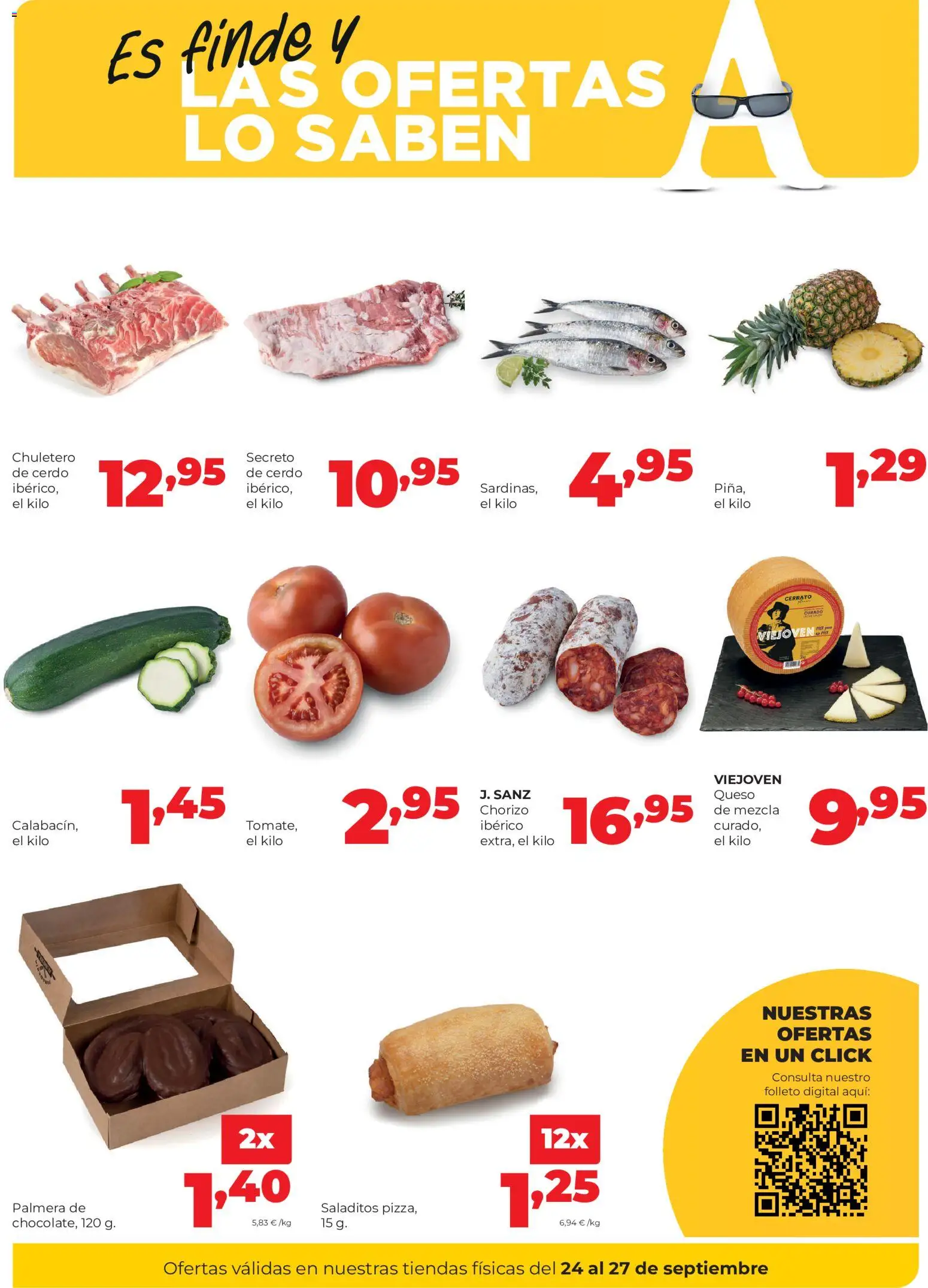 Alimerka Fin de semana │ válido desde el 24/09/2026 | Página: 2 | Productos: Queso, Cerdo, Piña