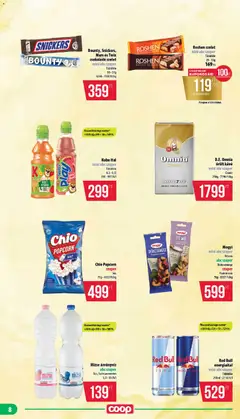 COOP - Mini & Abc & Szuper / Mecsek - amely érvényes a következő dátumtól: 2026.09.24. | Oldal: 8 | Termékek: Kubu, Energy drink, Red bull, Ásványvíz