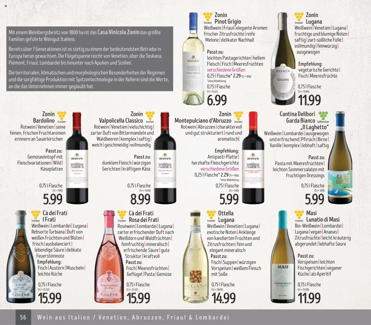Edeka Struve Wein– und Spirituosen – gültig ab 14.11.2025 | Seite: 56 | Produkte: Käse, Küche, Ananas, Wein
