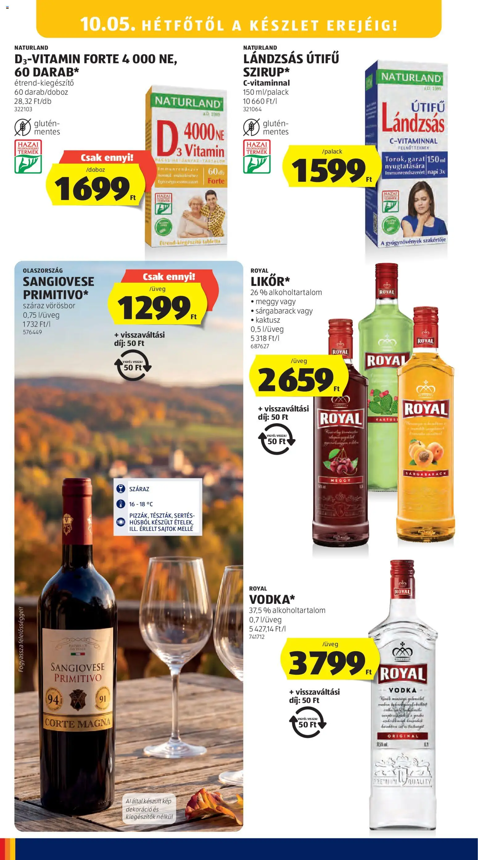 Aldi akciós ujság - amely érvényes a következő dátumtól: 2026.10.01. | Oldal: 26