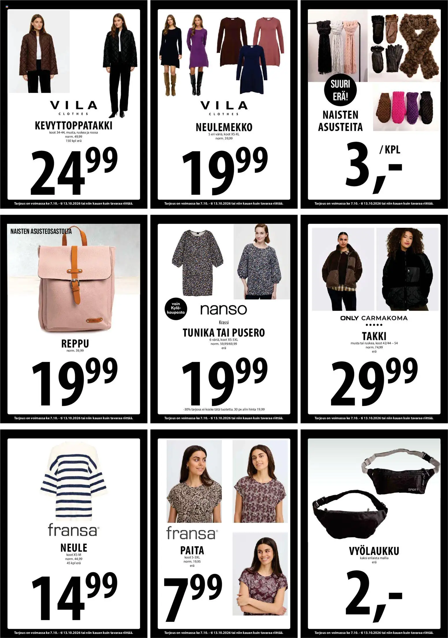 Tuuri tarjoukset – voimassa 07/10/2026 alkaen | Sivu: 21 | Tuotteet: Paita, Pusero, Takki, Neule