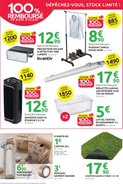 Mr. Bricolage - Prévisualisation de Mr. Bricolage catalogue valide à partir de 17/06/2026 | Page: 2 | Produits: Enceinte, Rouleau, Gazon, Projecteur