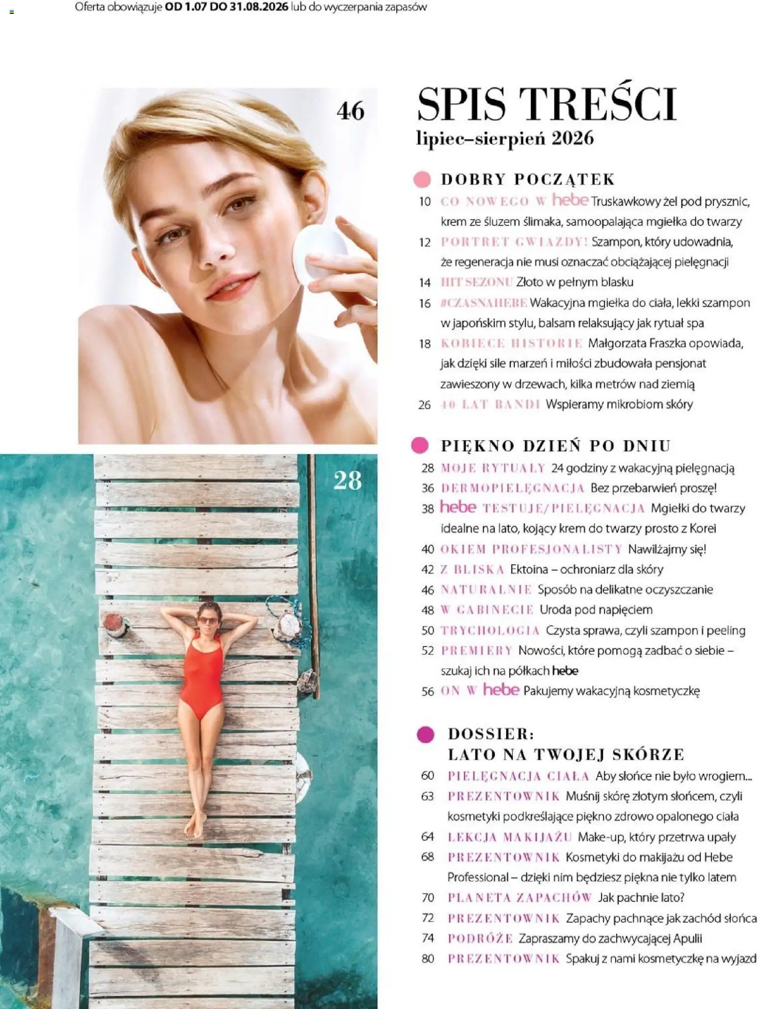 Hebe gazetka - Magazyn od 01.07.2026 | Strona: 6 | Produkty: Kosmetyki, Ziemia, Peeling, Krem