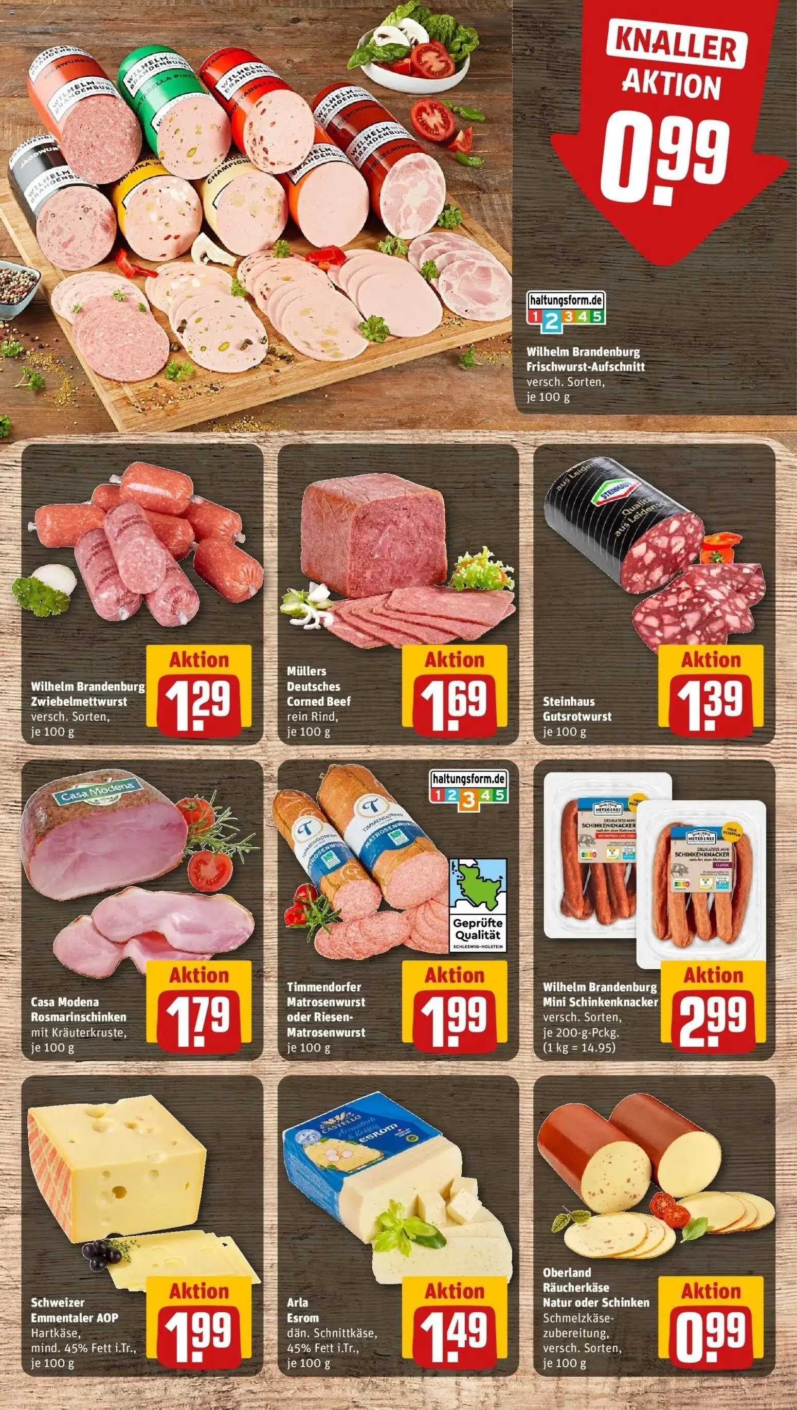 Rewe Prospekt Giesen – gültig ab 05.07.2026 | Seite: 10 | Produkte: Schinken