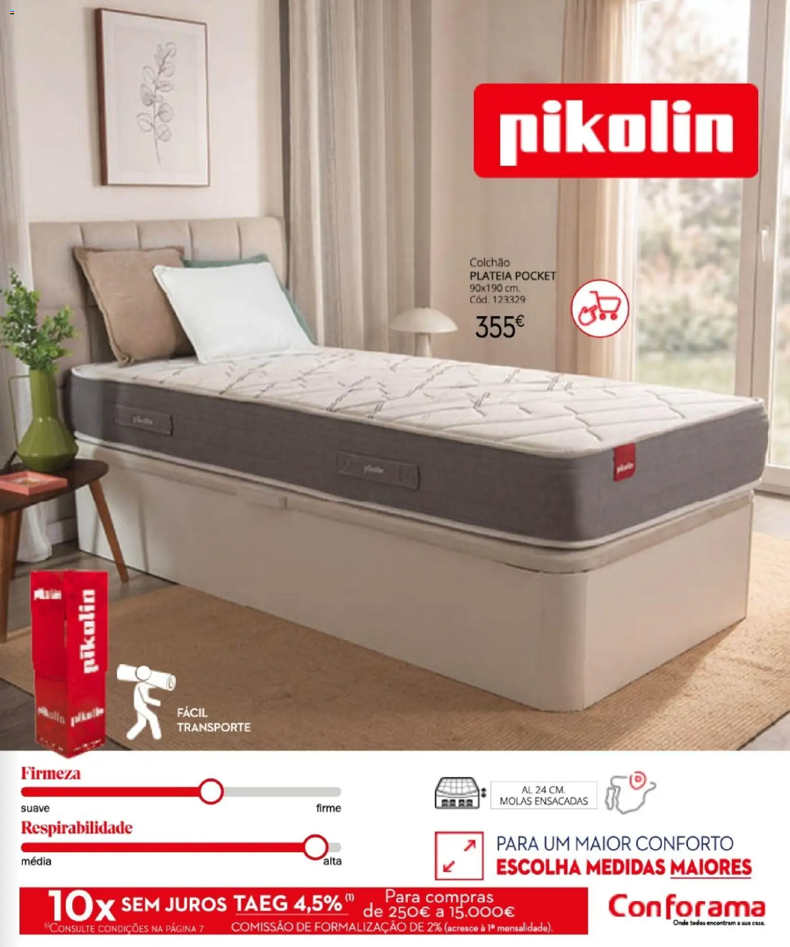 Conforama Camitis │ válido de 06/08/2026 | Página: 19 | Produtos: Colchão