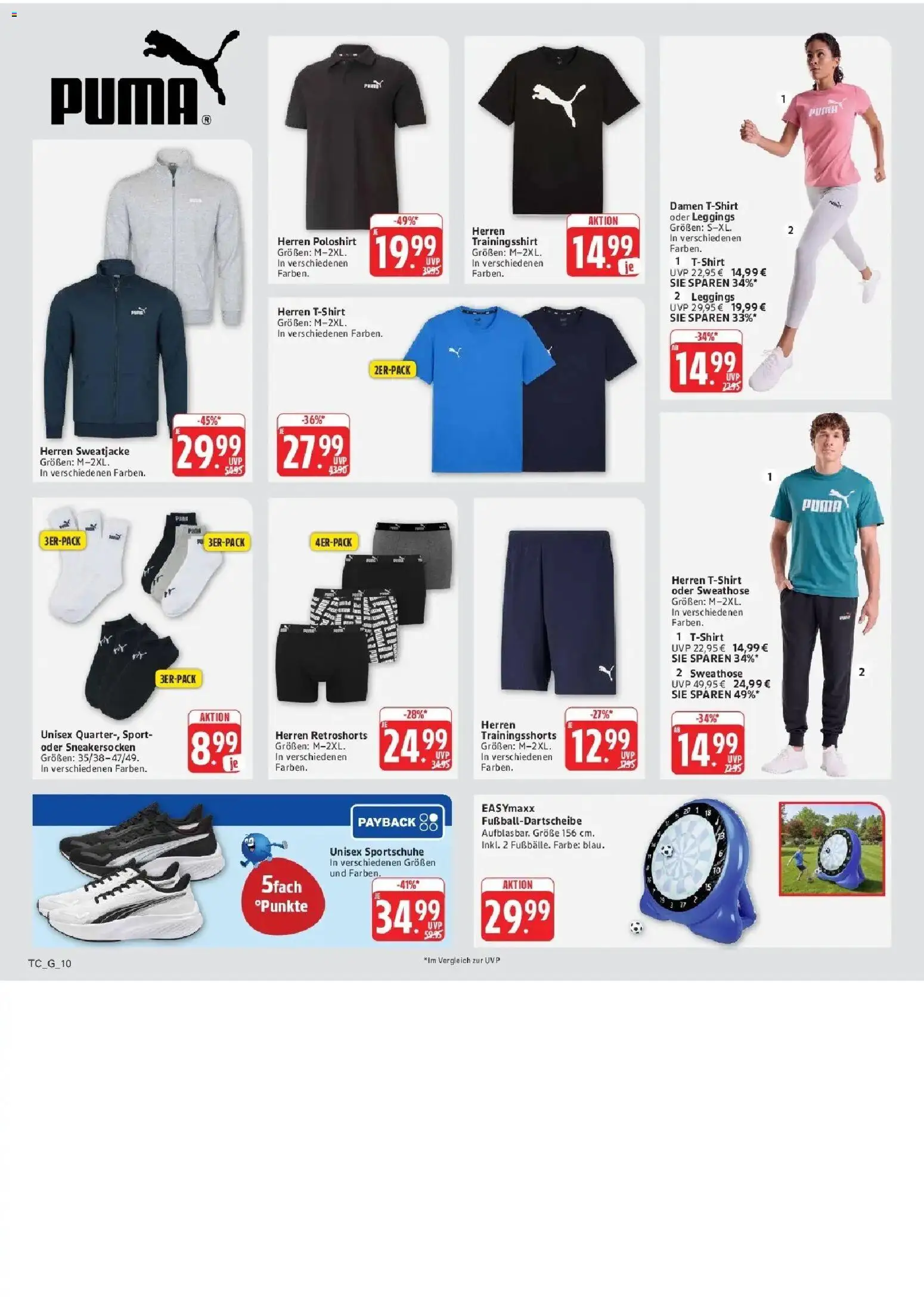 Edeka Prospekt Mainz-Weisenau (ab 31.08.2026) » Angebote Online | Seite: 81 | Produkte: Sweathose, Sweatjacke, Poloshirt, Leggings