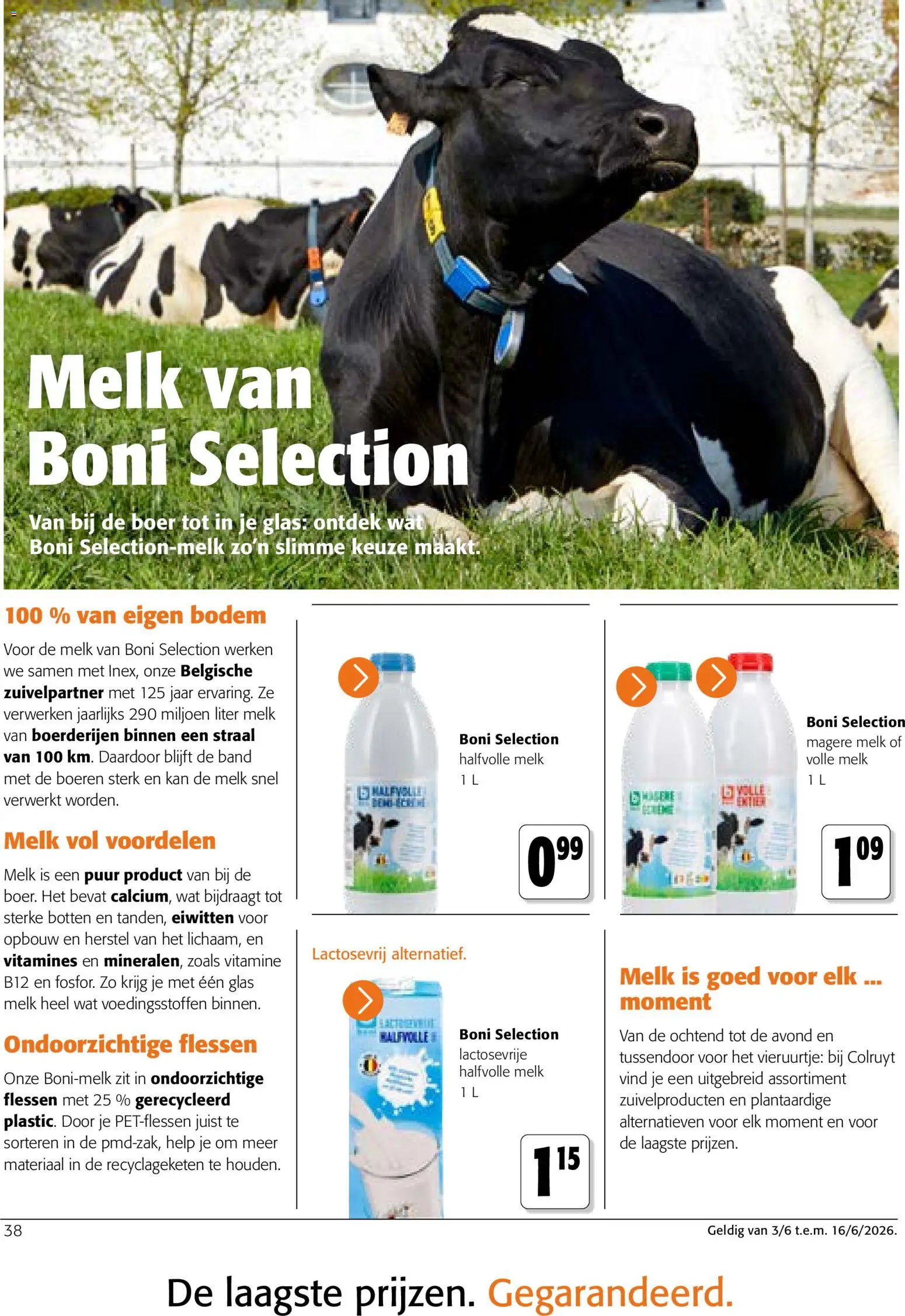 {H1} | Pagina: 38 | Producten: Halfvolle Melk, Volle melk, Magere melk, Kan