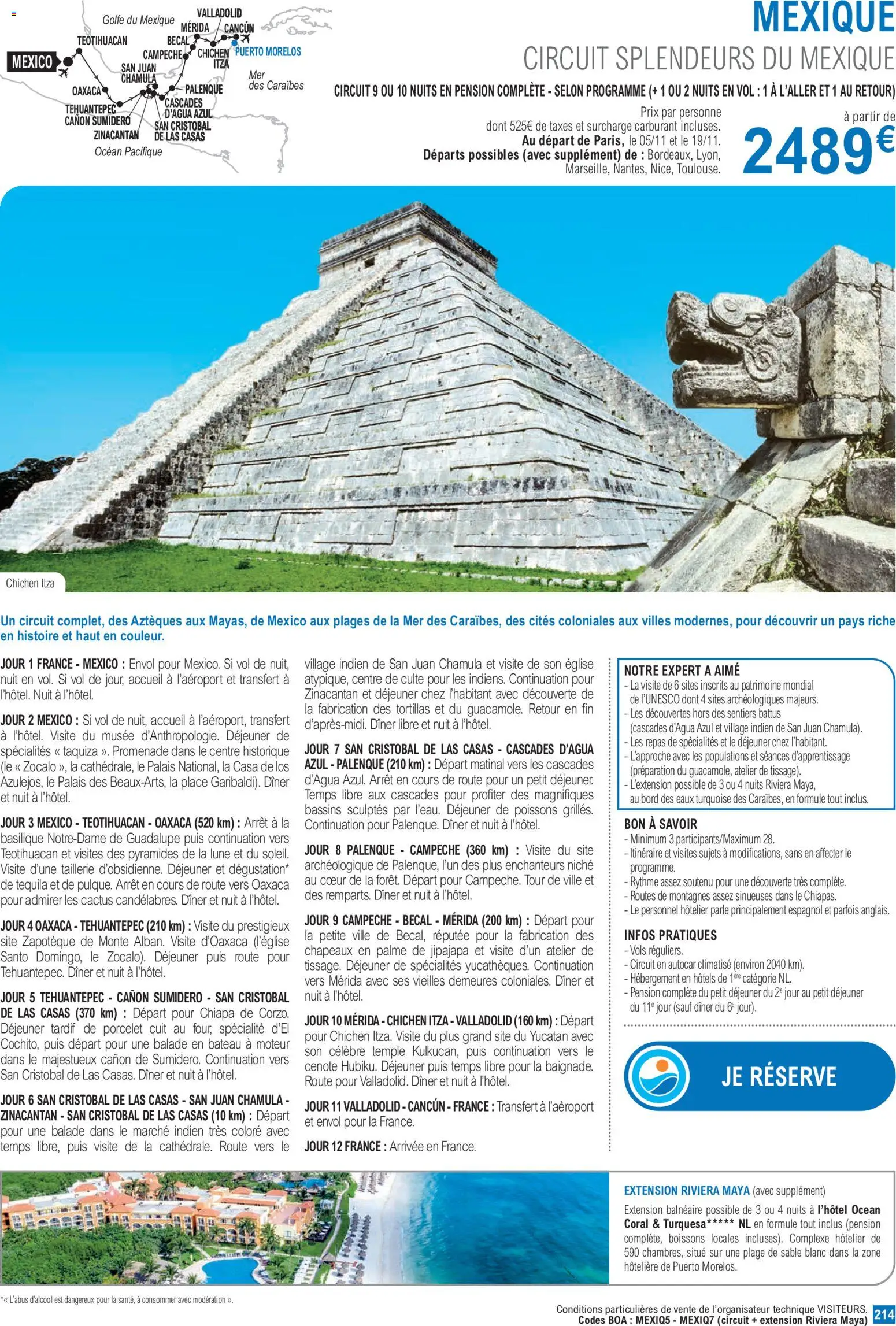 {H1} | Page: 214 | Produits: Spécialités, Tequila, Poissons, Sable