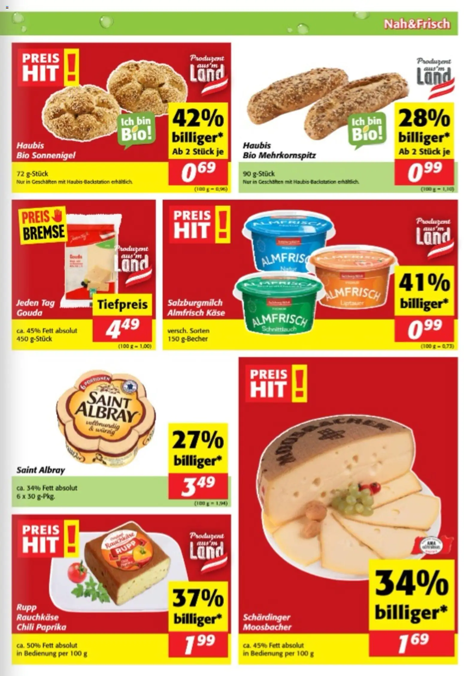 Nah und Frisch Flugblatt gültig ab 13.05.2026 | Seite: 4 | Produkte: Chili, Käse
