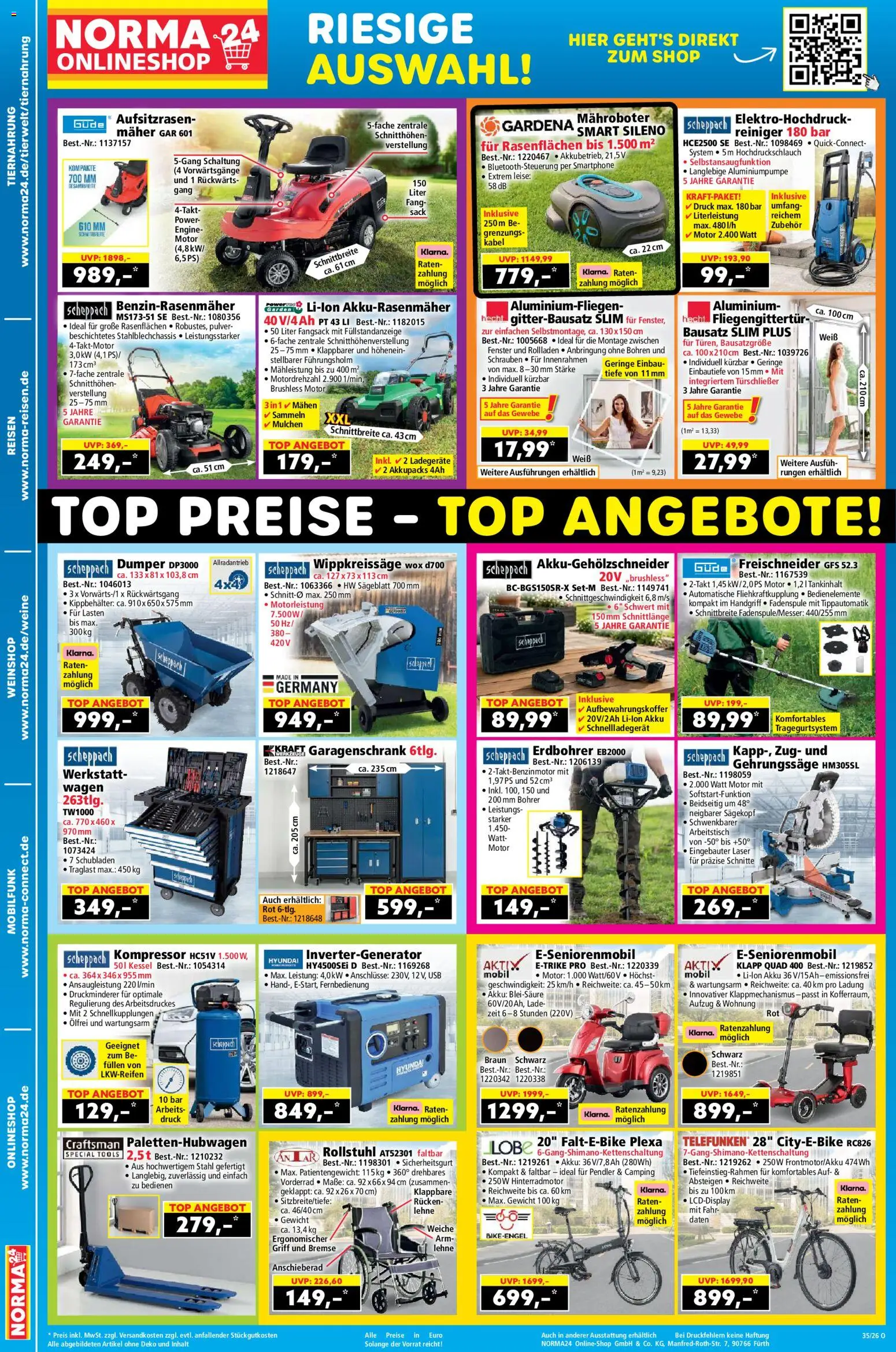 Norma Prospekt – gültig ab 24.08.2026 | Seite: 18 | Produkte: Kabel, Top, Gewicht, Smartphone