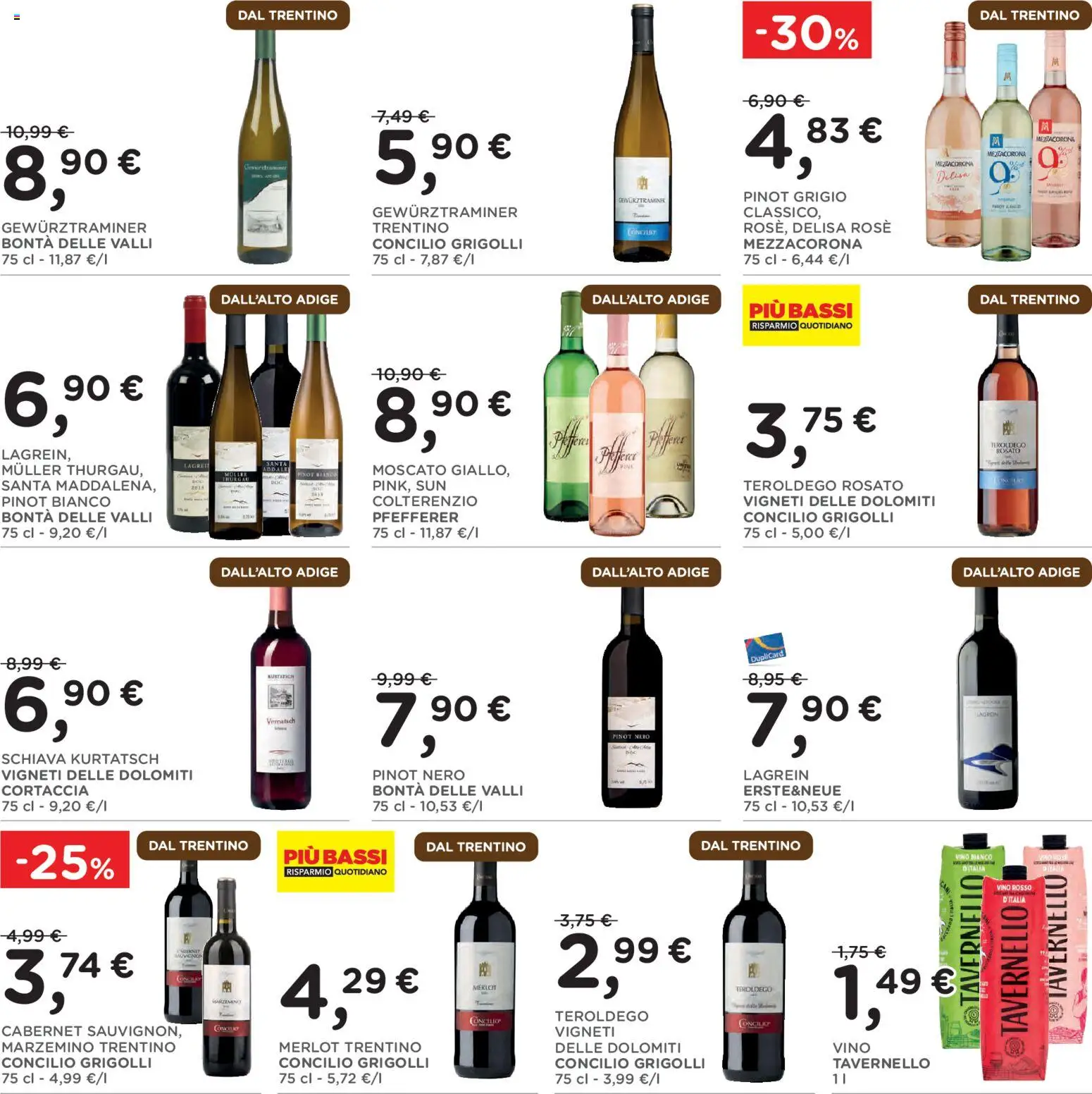 Volantino Poli del 20.05.2026 | Pagina: 27 | Prodotti: Vino, Vino rosso, Vino bianco