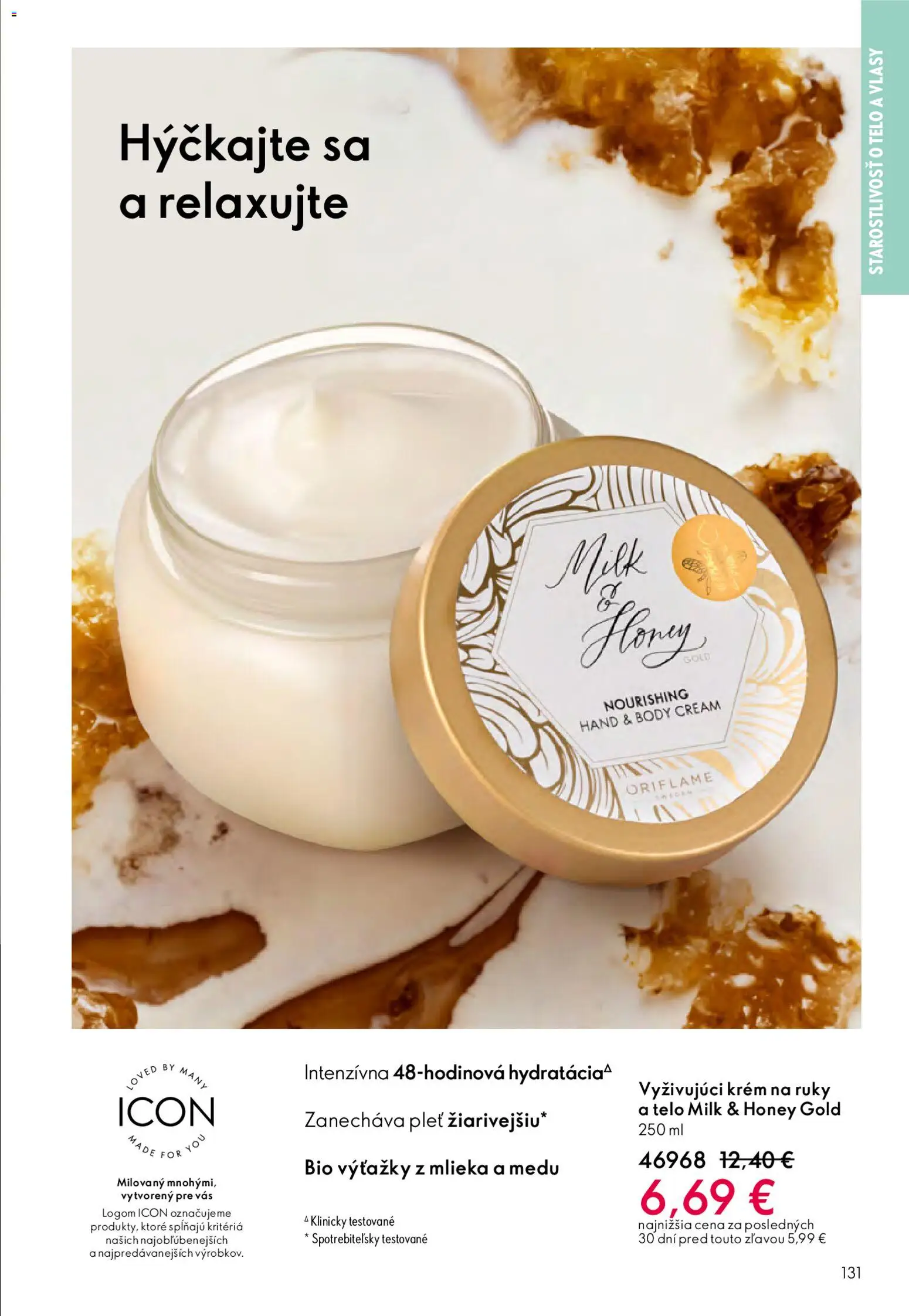 Nové Oriflame akcie – leták je platný od 27.05.2026 | Strana: 131 | Produkty: Krém na ruky, Krém