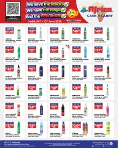 Africa Cash & Carry specials catalogue – valid from 04.06.2026