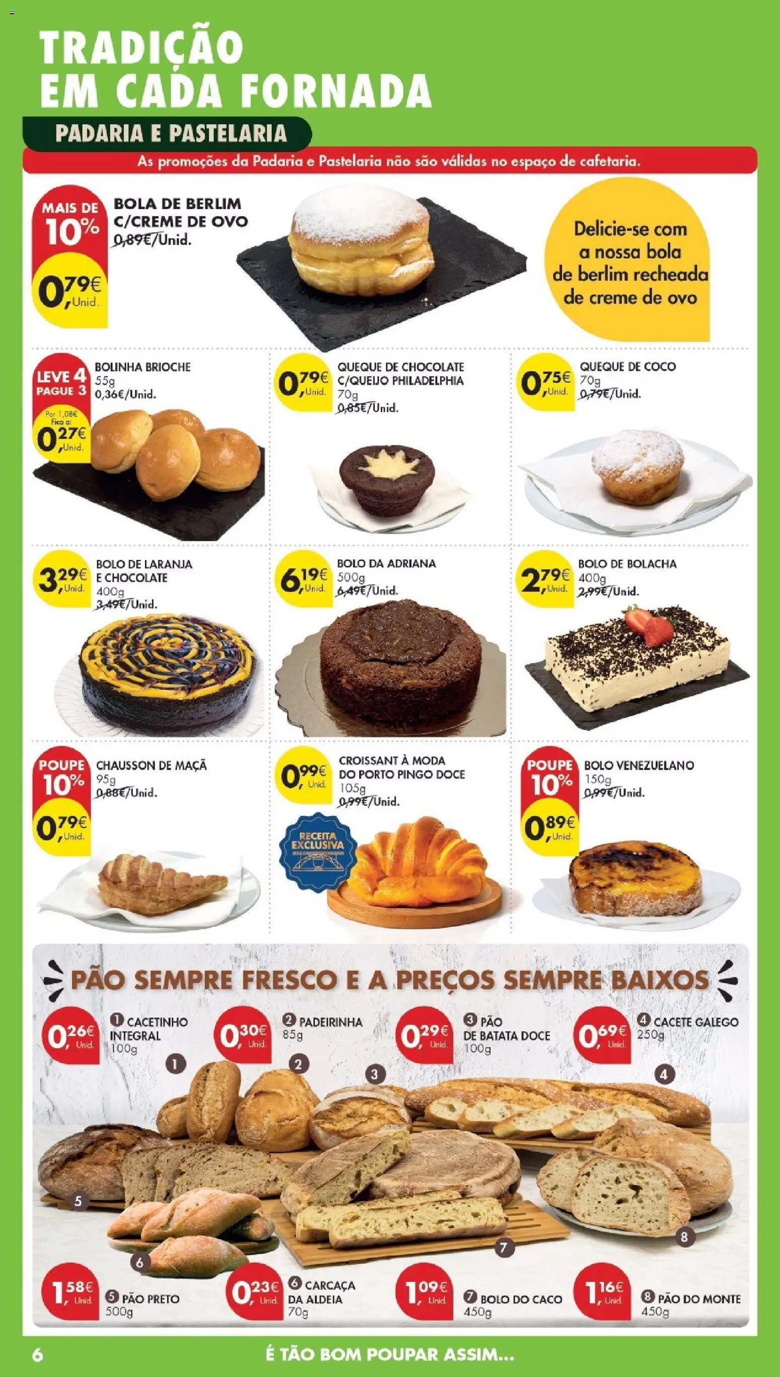 Pingo Doce Poupe Esta Semana Madeira │ válido de 21.04.2026 | Página: 6 | Produtos: Batata, Bolo, Chocolate, Creme