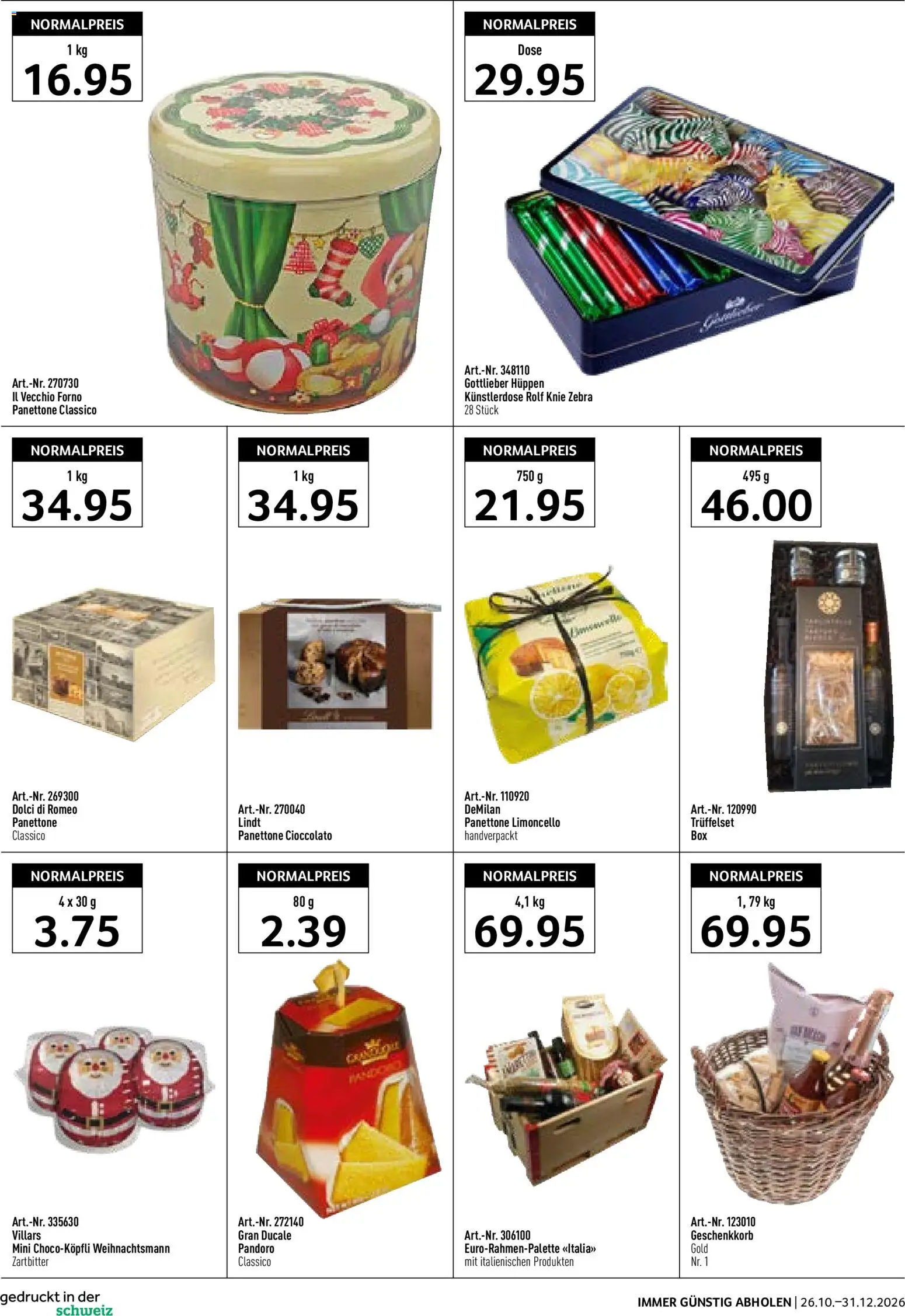 Prodega aktionen X-Mas – gültig ab 26.10.2026 | Seite: 4 | Produkte: Knie