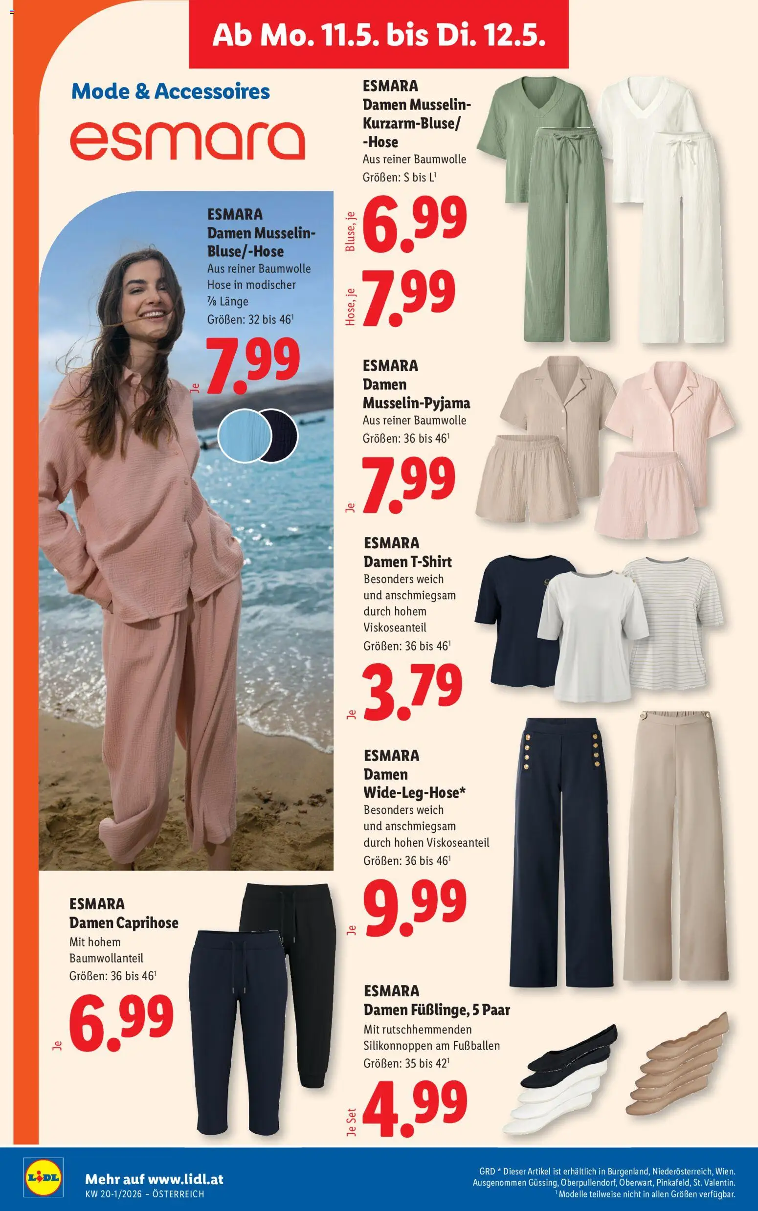 Lidl Flugblatt - Eisenstadt, Ebenfurth, Mattersburg gültig ab 07.05.2026 | Seite: 33 | Produkte: Hose
