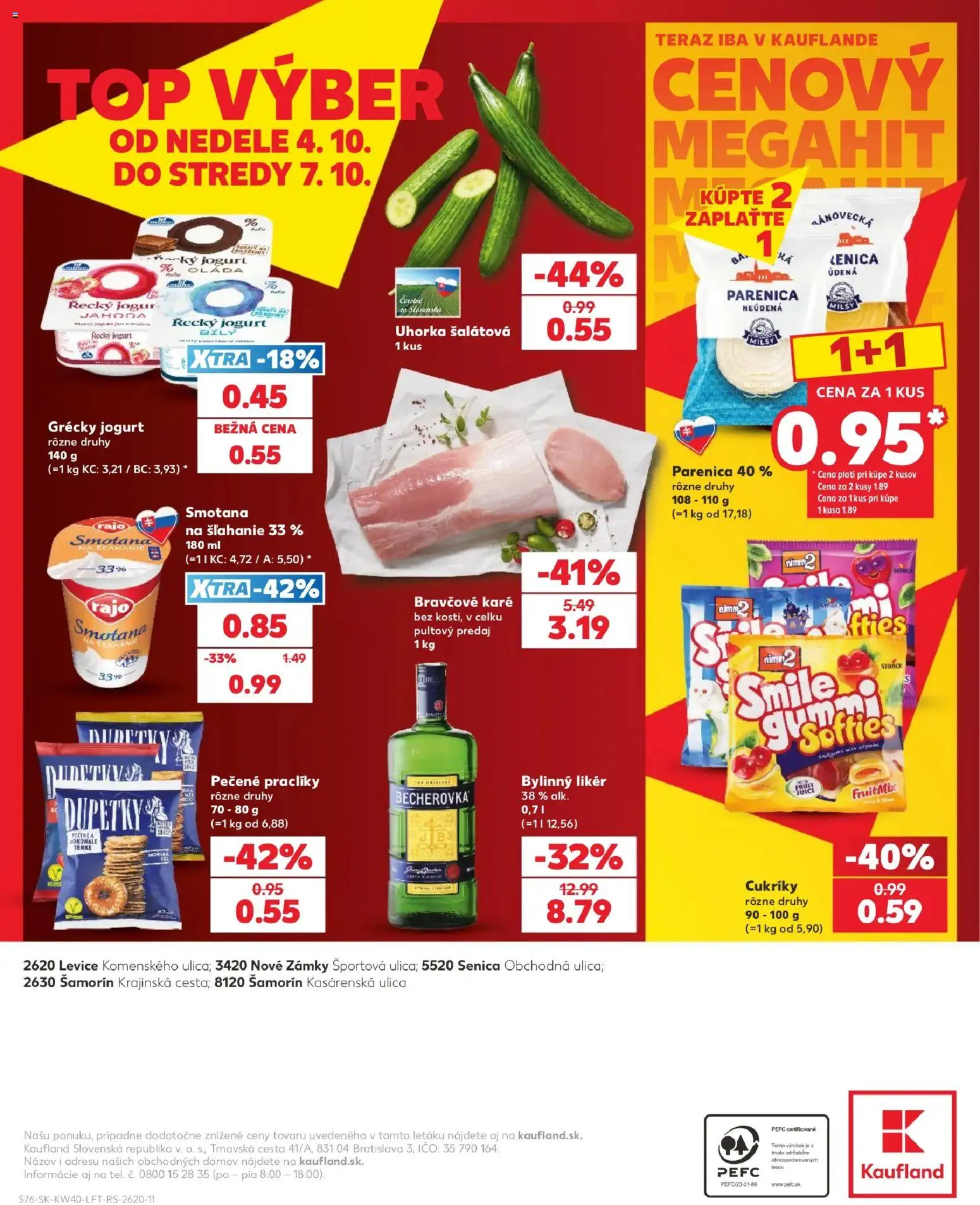 Kaufland SK akciós ujság - amely érvényes a következő dátumtól: 2026.10.01. | Oldal: 76