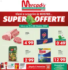 Anteprima del volantino SISA volantino Mercadò valido a partire dal 15/10/2026