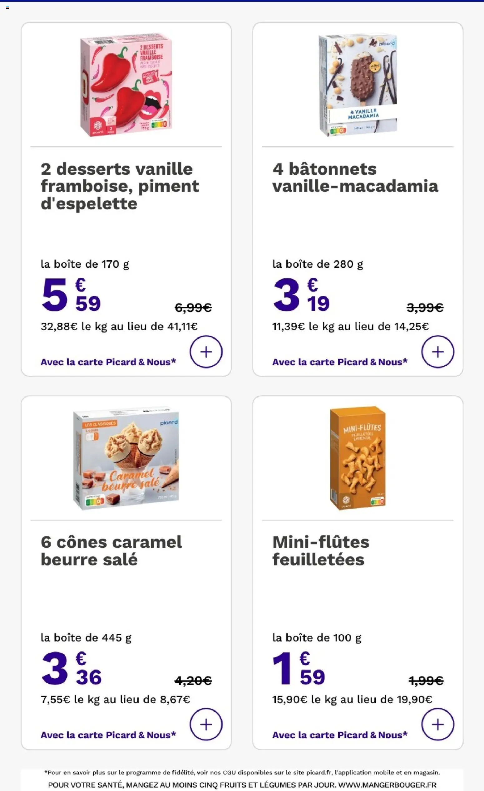{H1} | Page: 26 | Produits: Framboise, Piment, Cônes, Beurre