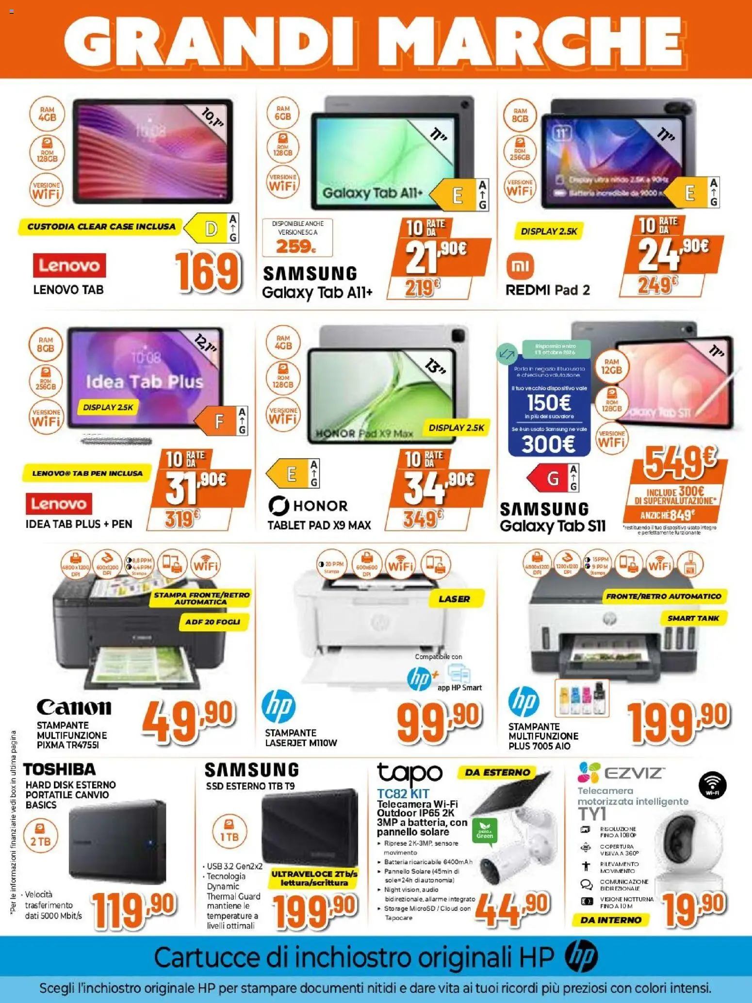 Volantino Iperal del 24/09/2026 | Pagina: 29 | Prodotti: Samsung Galaxy, Stampante, Batteria, Samsung