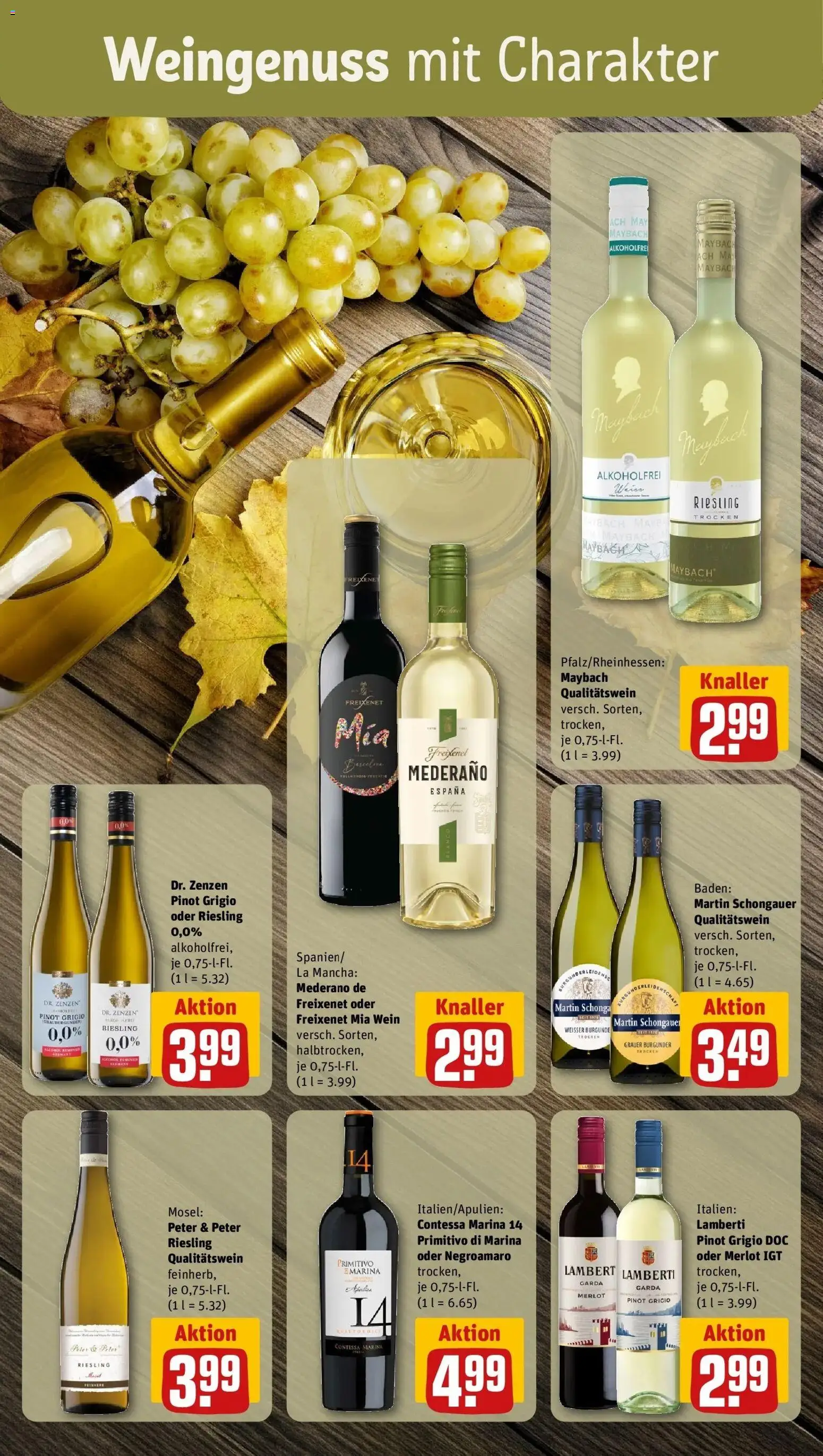 REWE Prospekt ab 12.10.2026 zum Blättern » Angebote | Seite: 17 | Produkte: Freixenet, Merlot, Wein