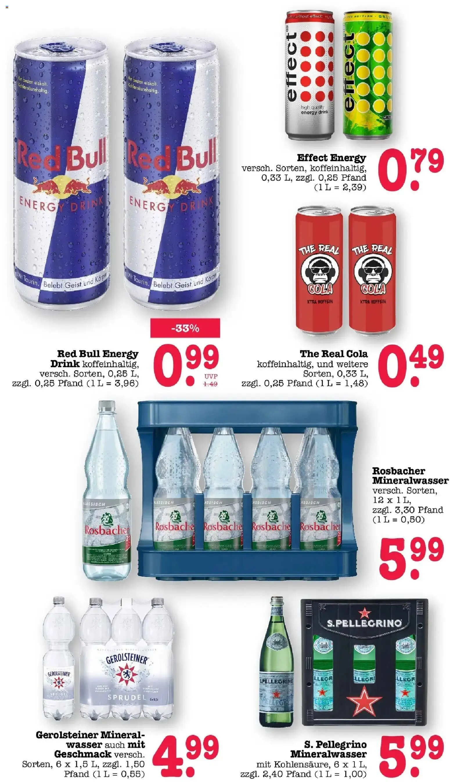 Edeka Prospekt Heidelberg (ab 31.08.2026) » Angebote Online | Seite: 47 | Produkte: Cola, Energy, Mineralwasser, Wasser