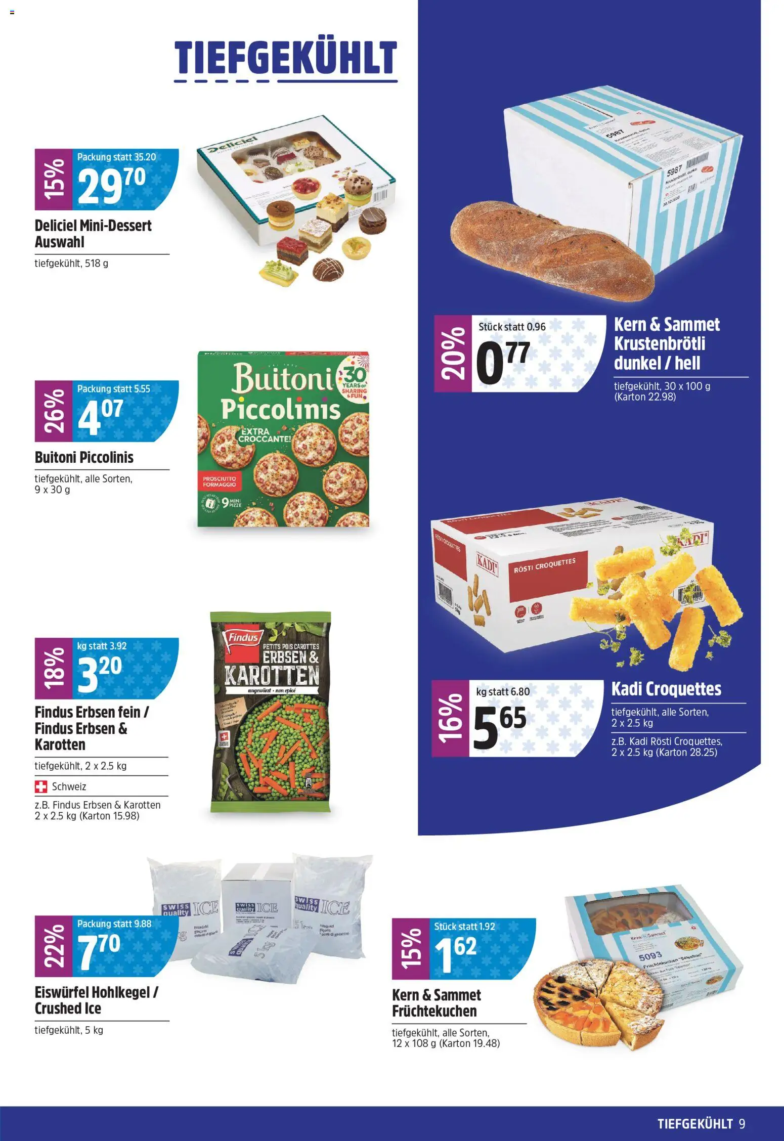 TopCC aktionen – gültig ab 06.07.2026 | Seite: 9 | Produkte: Erbsen