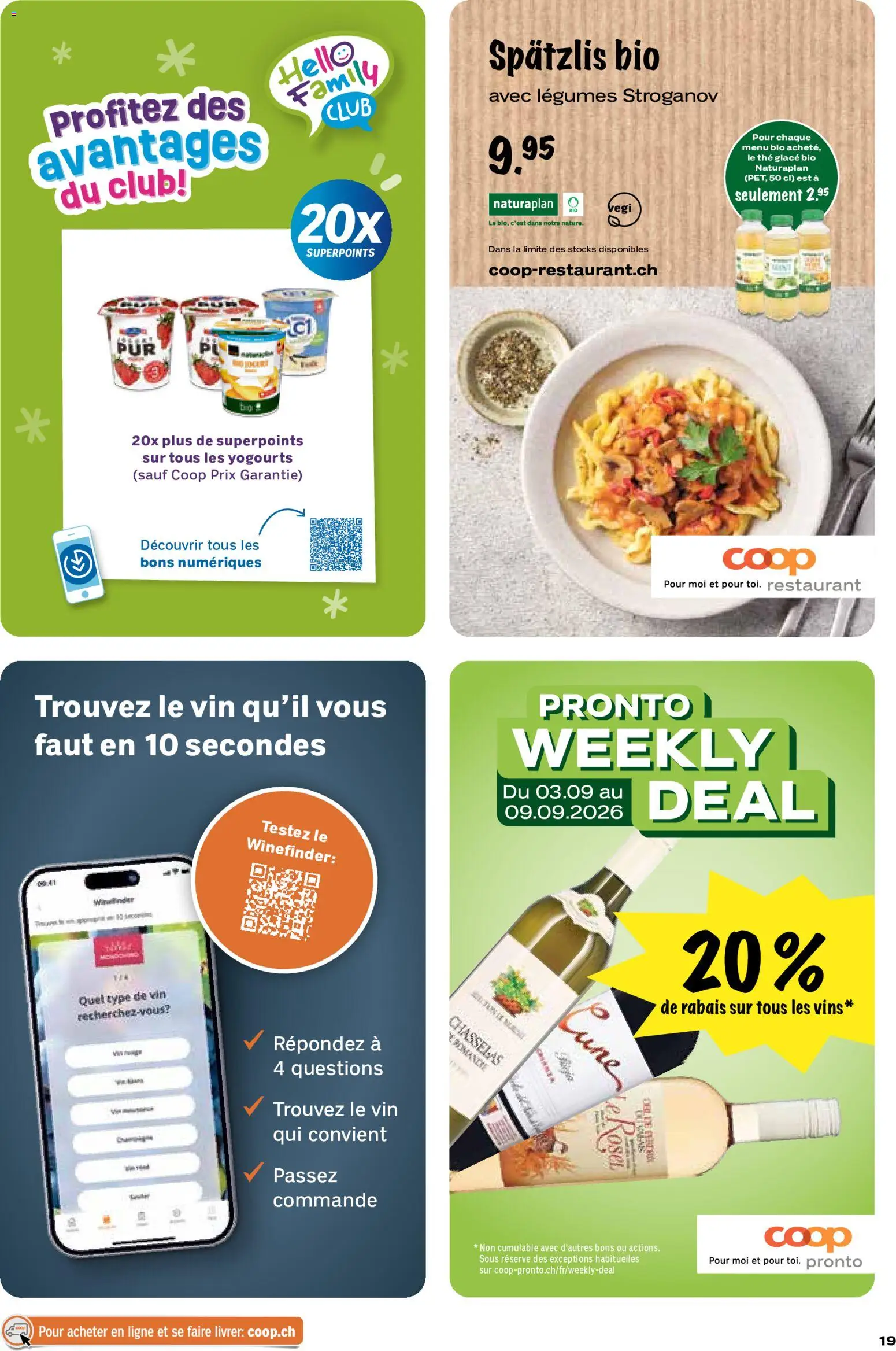 Coop aktionen FR – gültig ab 03.09.2026 | Seite: 19