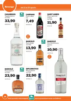 Anteprima del volantino Sogegross volantino valido a partire dal 12/08/2026 | Pagina: 38 | Prodotti: Agave, Rum, Tequila