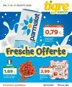 Anteprima del volantino Tigre volantino Amico Freshe Offerte valido a partire dal 12/08/2026